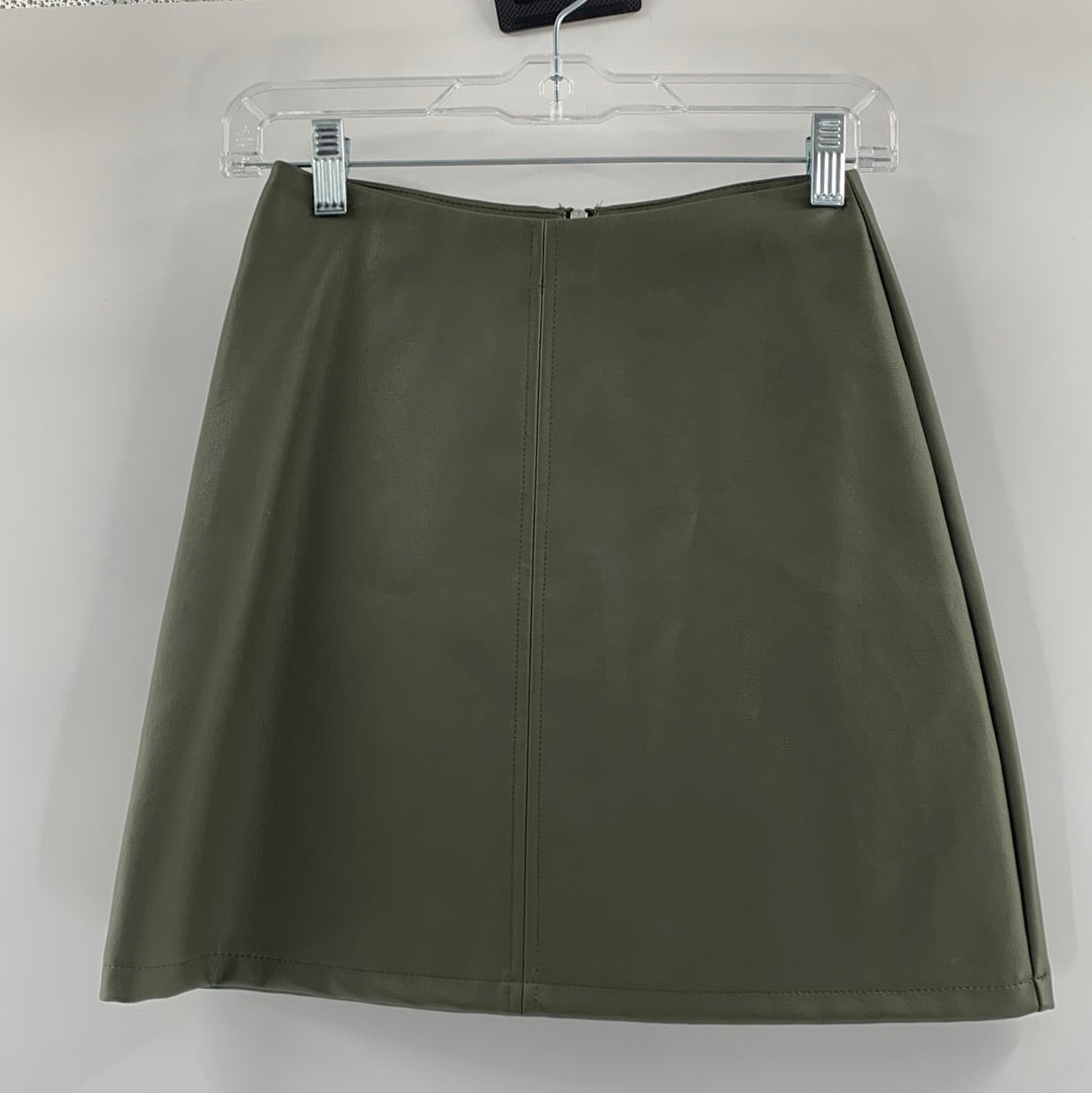 Primark Green Zip Up Back (Size 2)