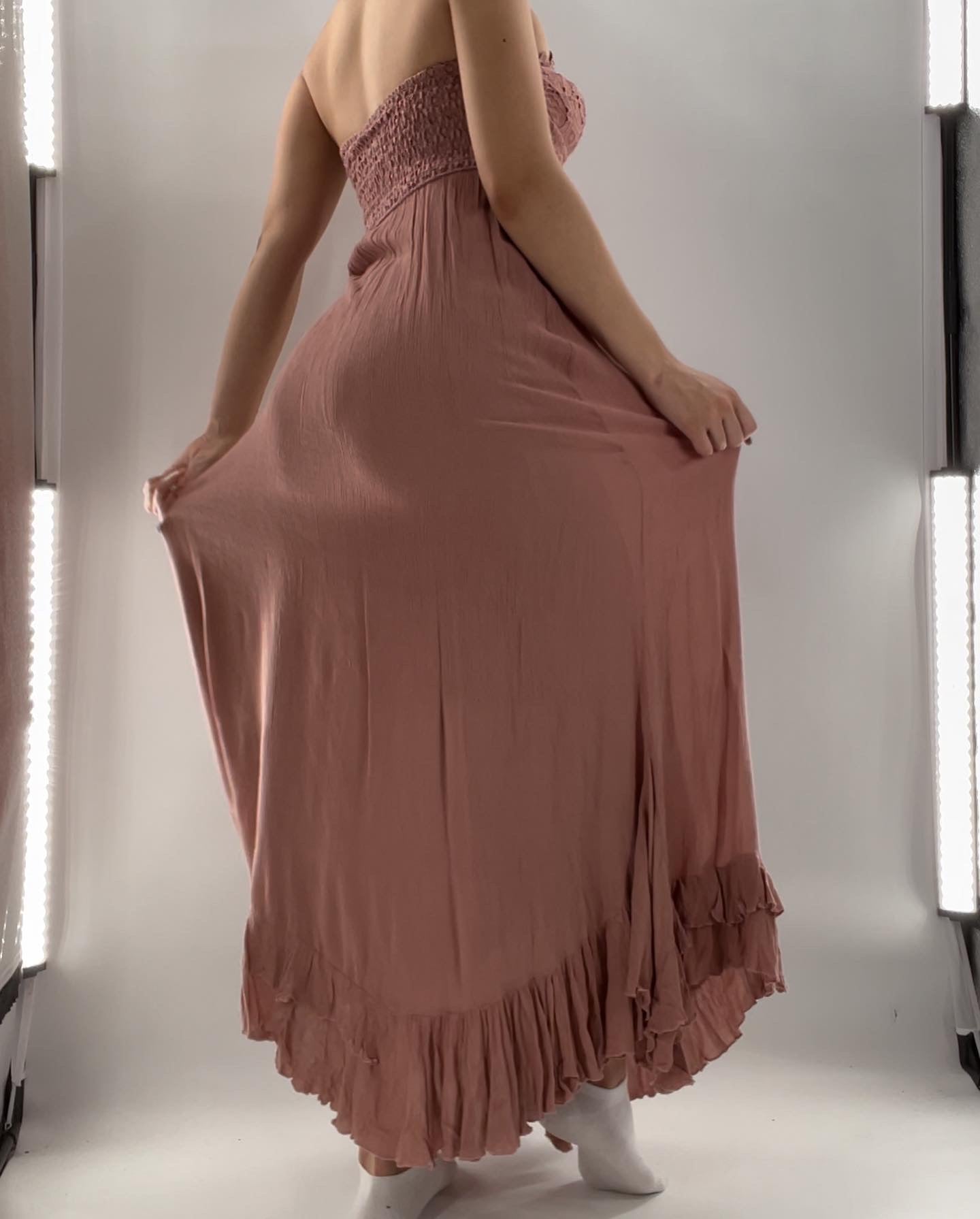 Free People Adella Coreseted Maxi (Small)