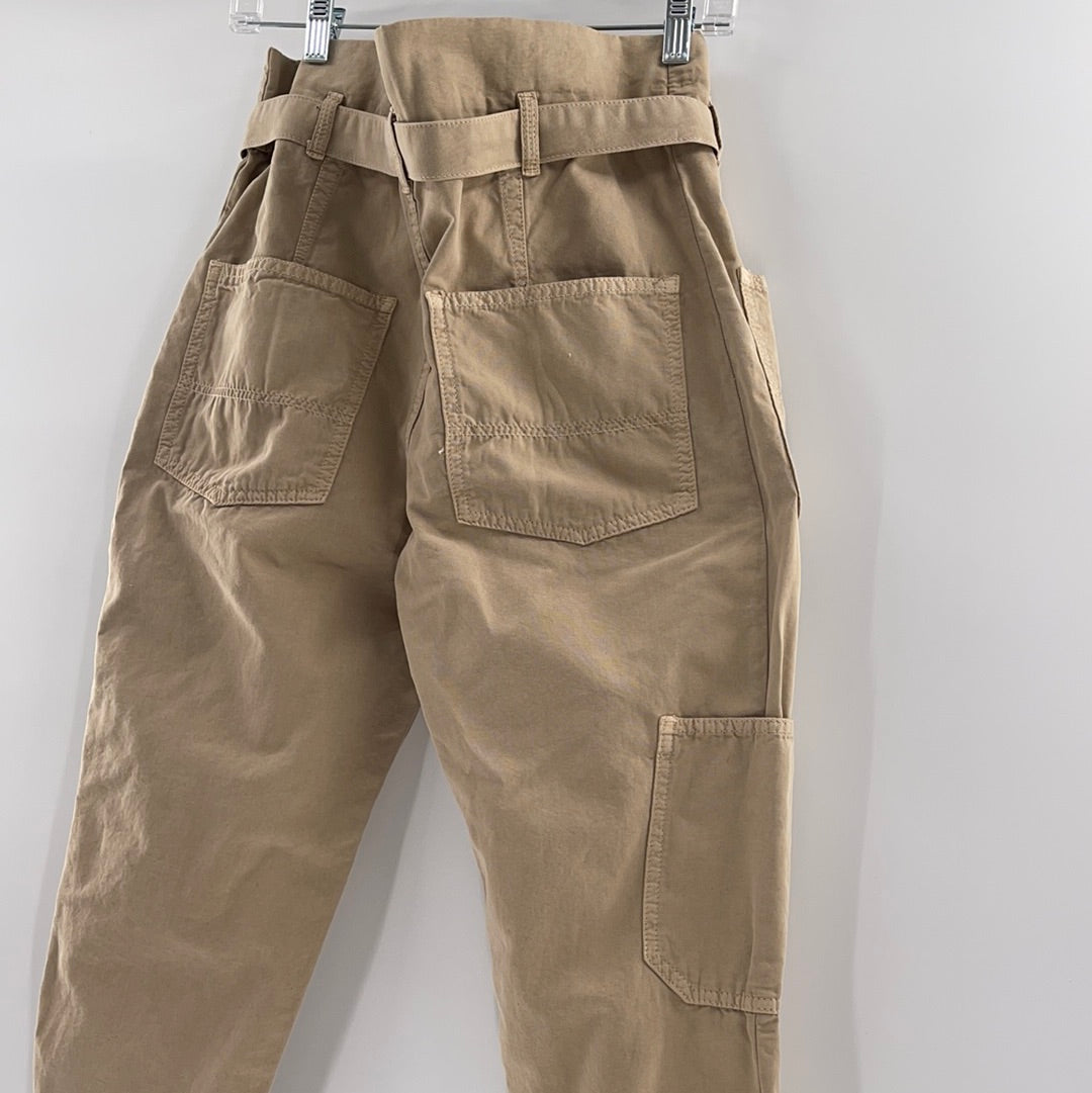 Free People khaki Cargos (Sz 0)
