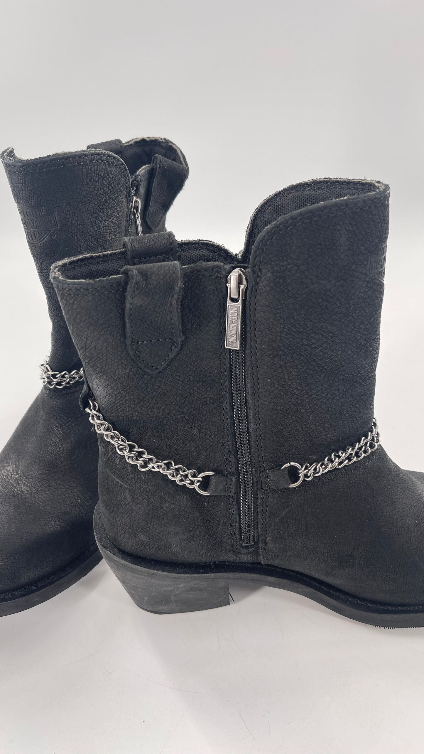 Harley Davidson Vanette Leather Boots (11M)