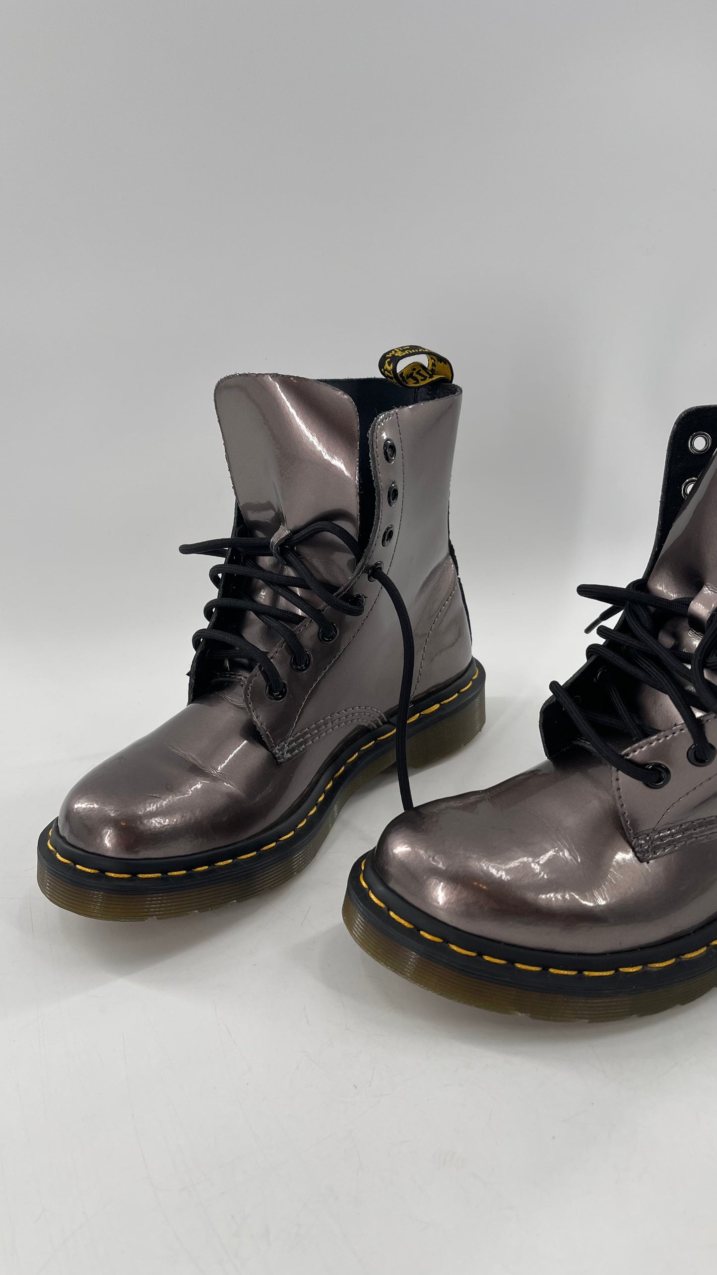 Doctor Martens Pewter Boots (7)