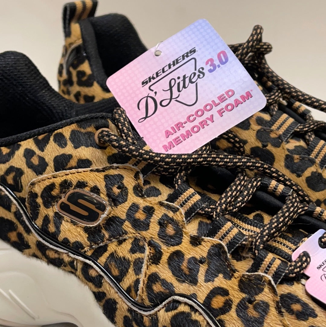 Sketchers X Urban Outfitters Leopard Print Collab Sneakers