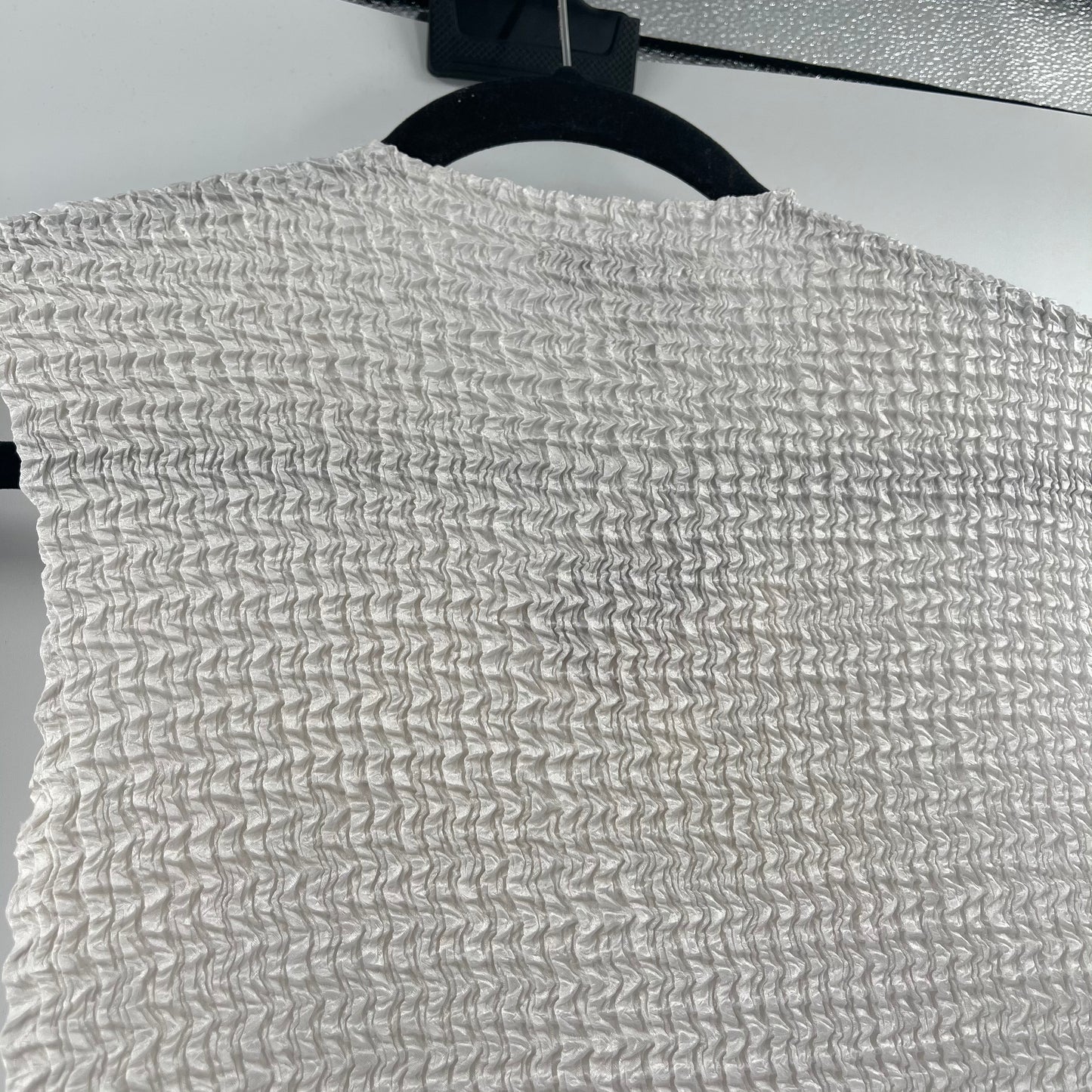 Vintage White Popcorn Tank (S)