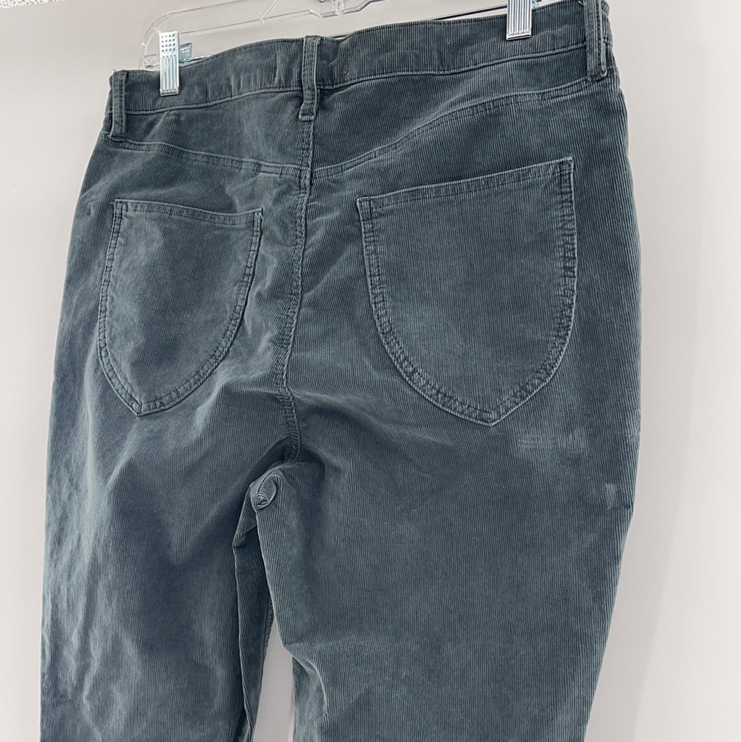 Free People Slate Blue Corduroys (Sz 31)