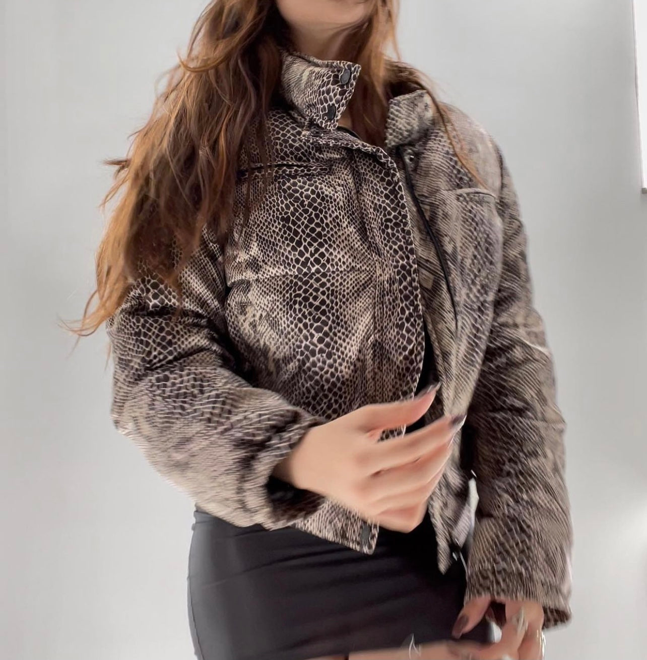 Snakeskin Calvin Klein Jacket(M)