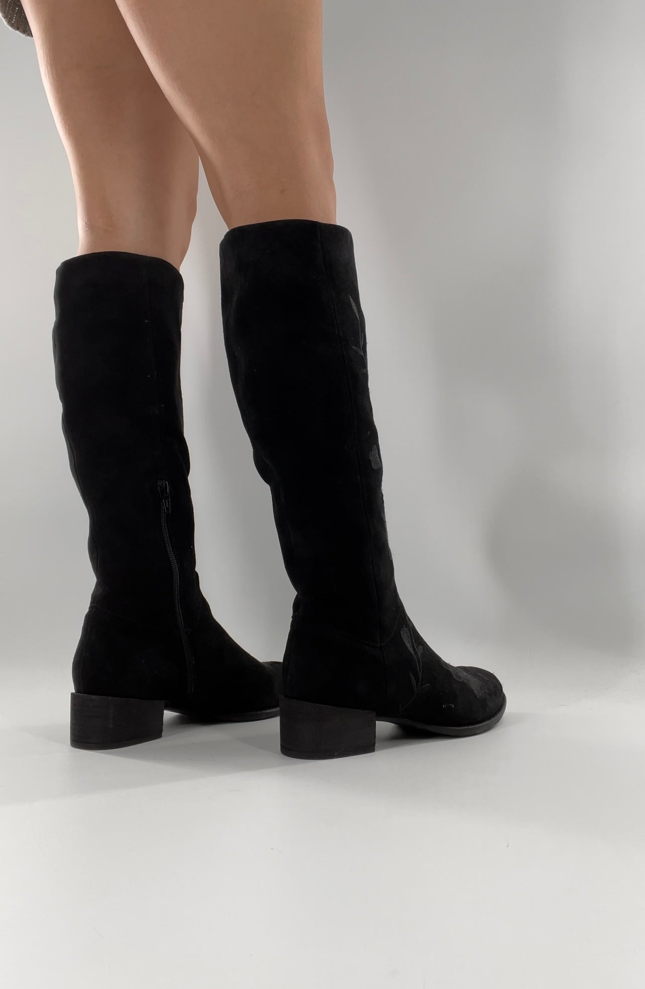 Seychelles Black Suede Boots