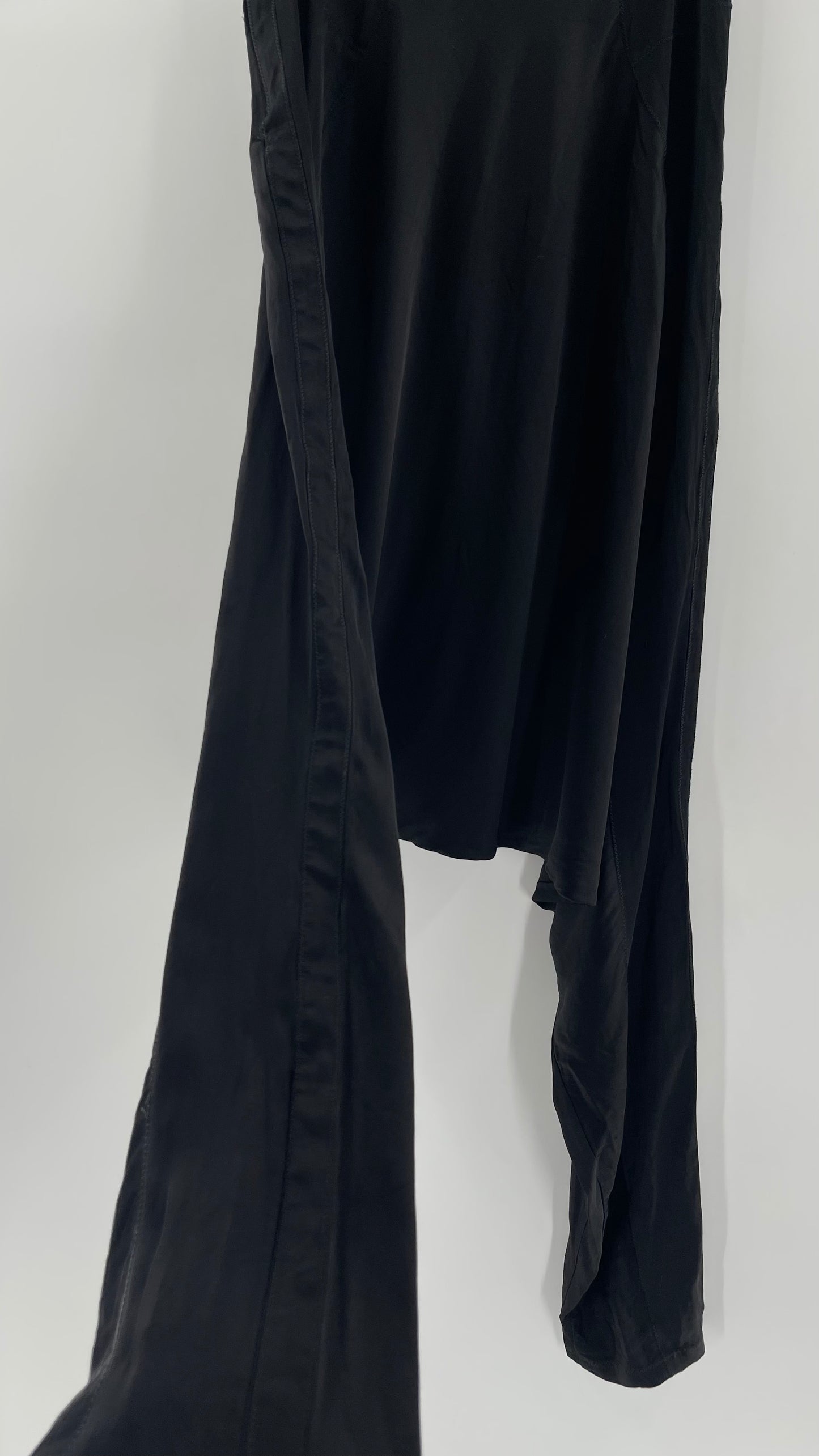 Costume National Silky Haram Pants Jet Blue (44)