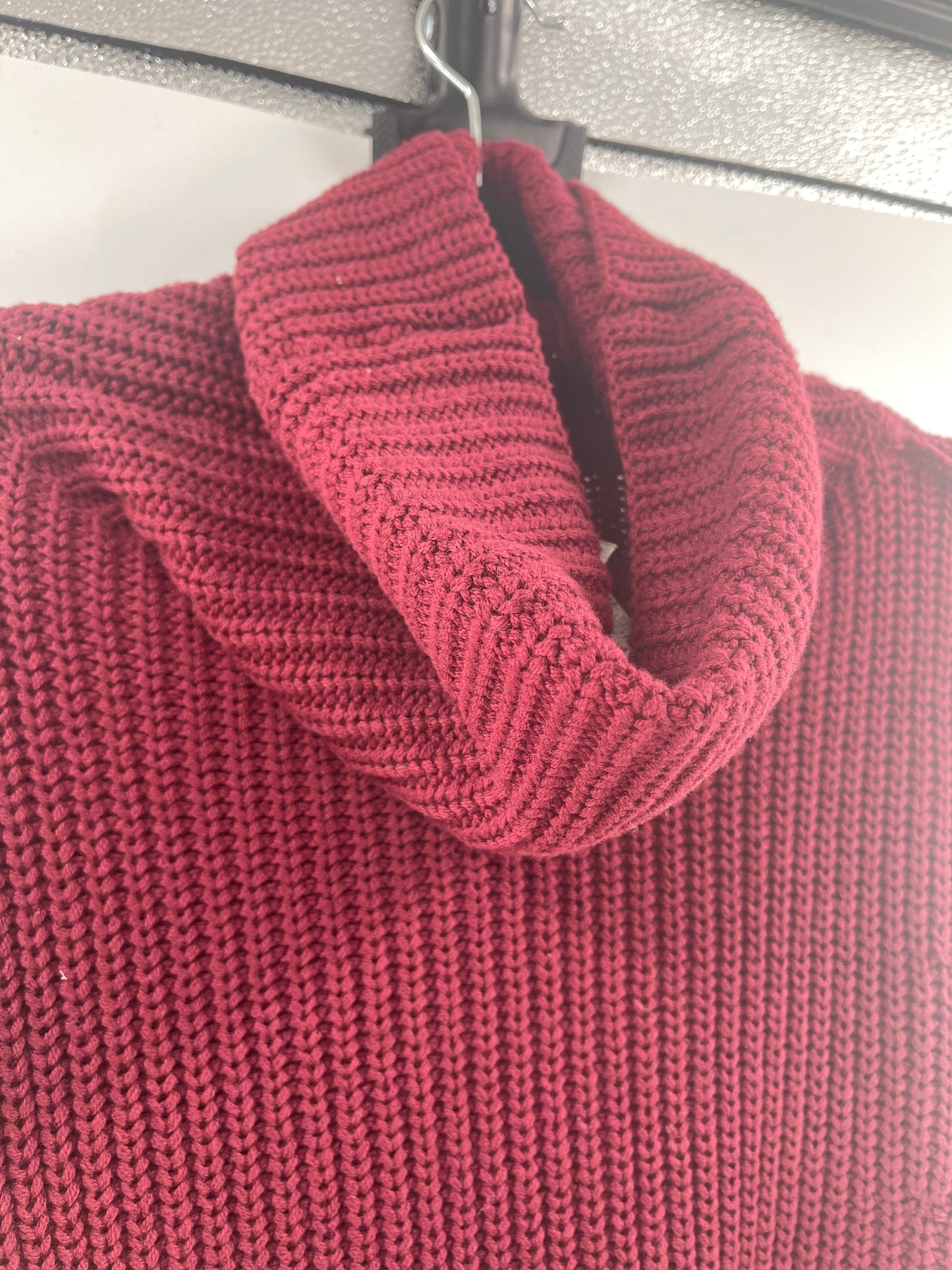 Free People Cocoa Oversized Slouchy Cowl Turtleneck Sweater Tunic Dress (Size S)
