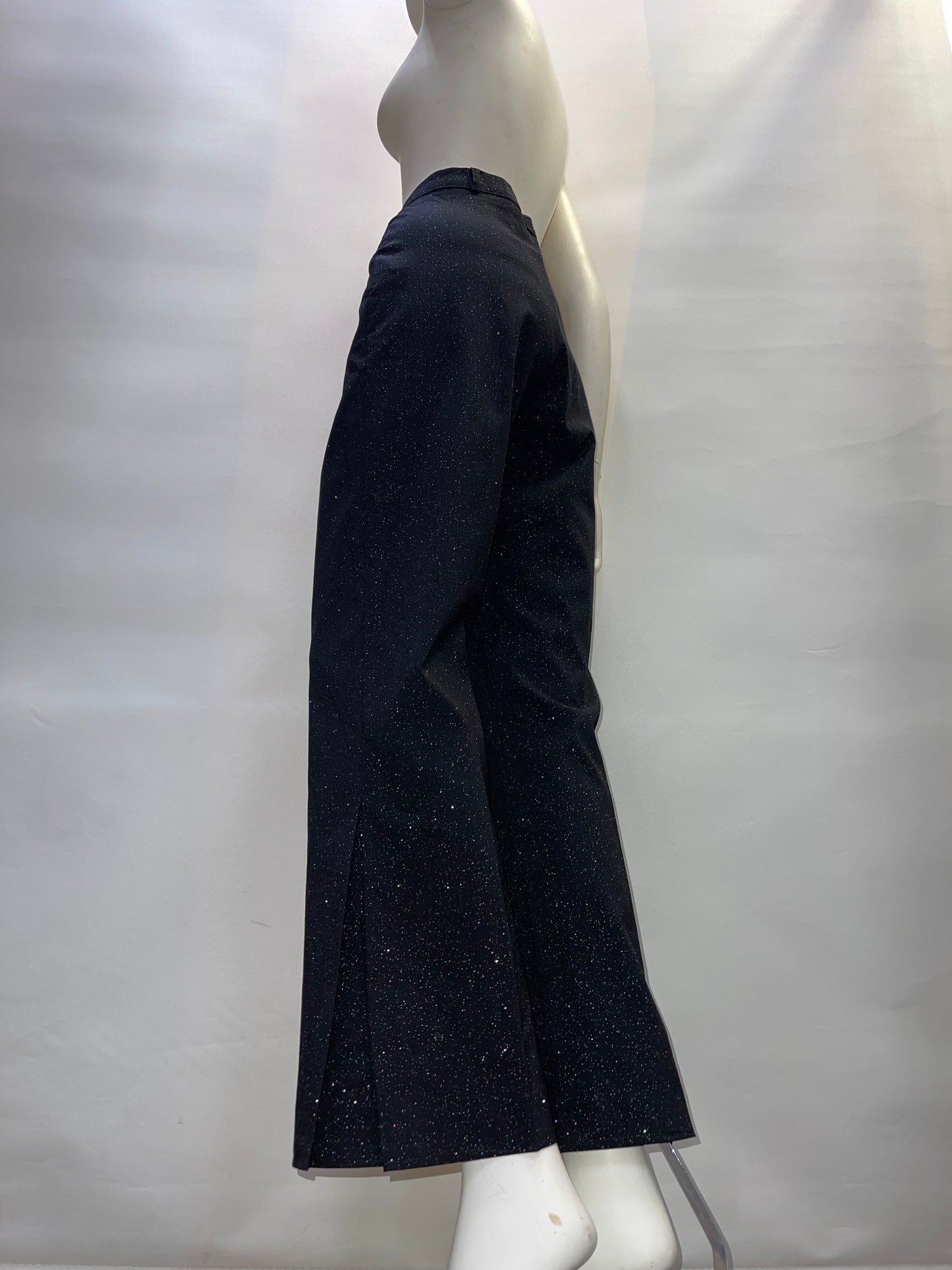 CLOCKHOUSE Vintage Button Up Sparkle Pants (Sz 28)