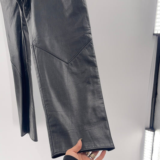 Vintage Mary Dzenutis Leather Trouser