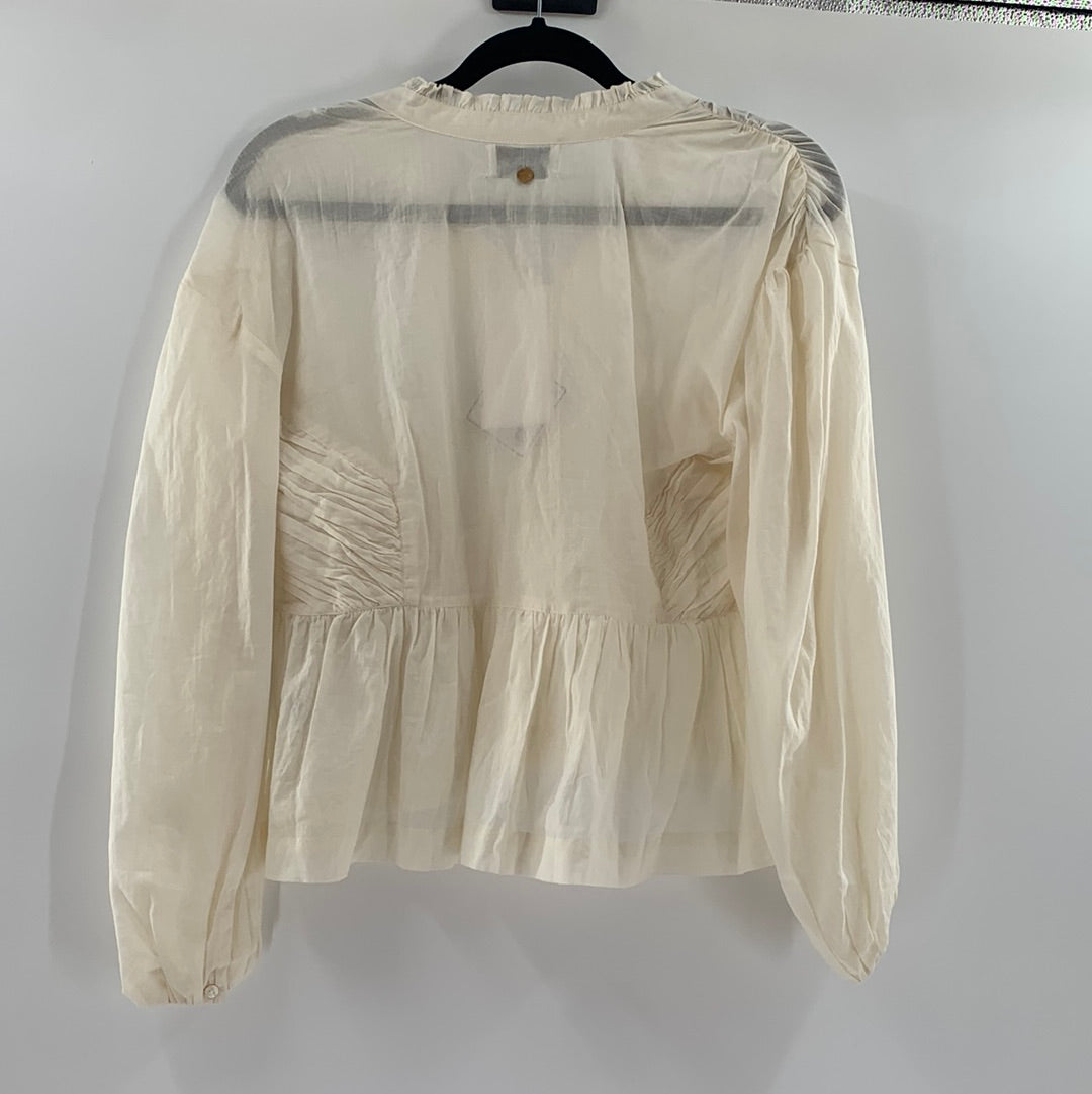 Antik Batik 100% cotton Blouse (XS/36)