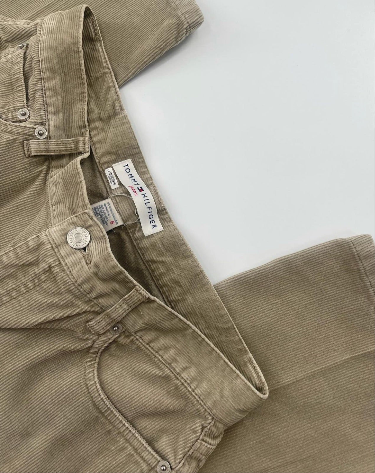 Vintage Corduroy Tommy Hilfiger (Sz 6)
