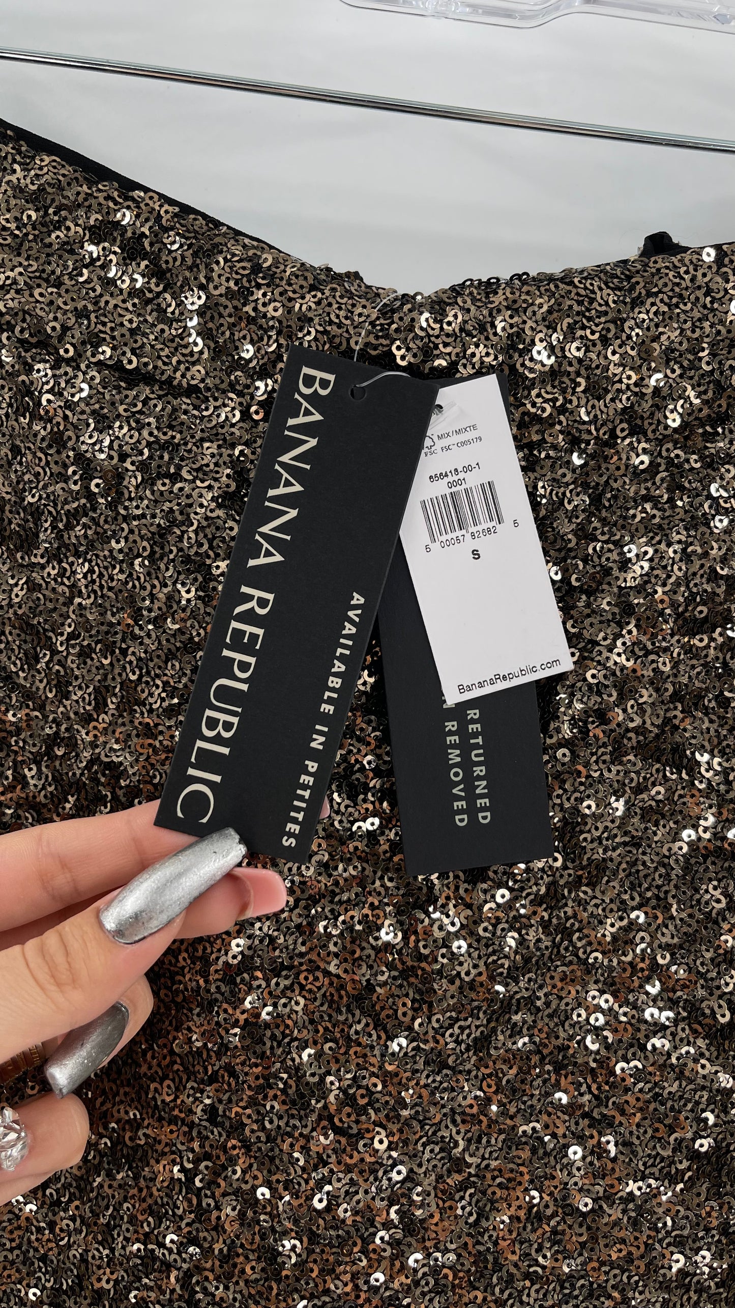 Banana Republic Gold Wide Legs (Small)