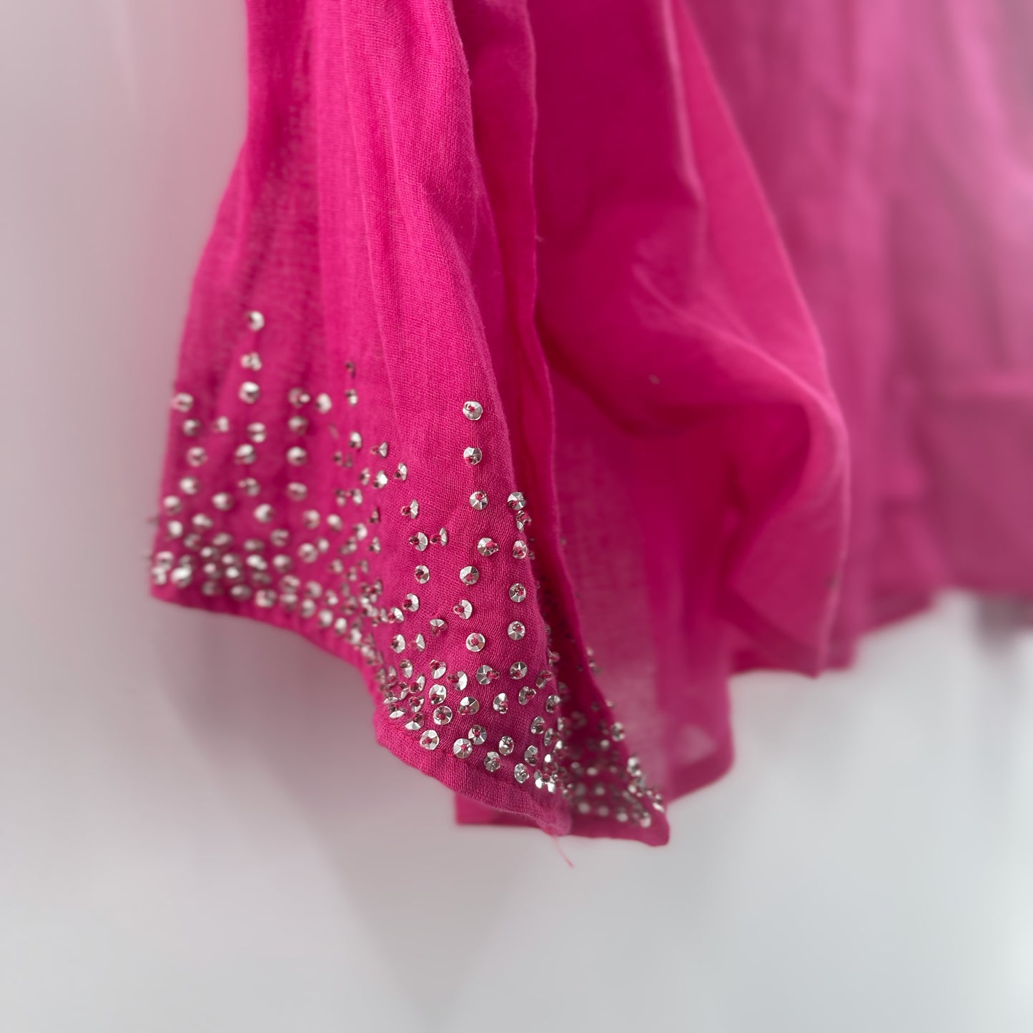 Margaret loves Peter Embellished Linen blouse (S)