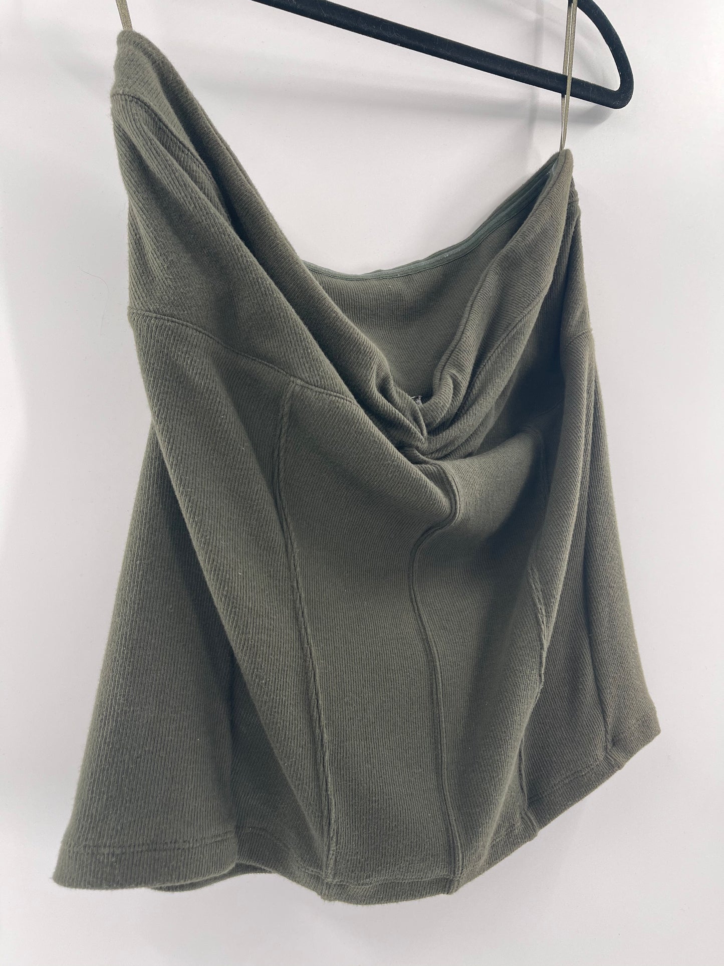 Intimately Free People Army Green Knit Tube Top (L)