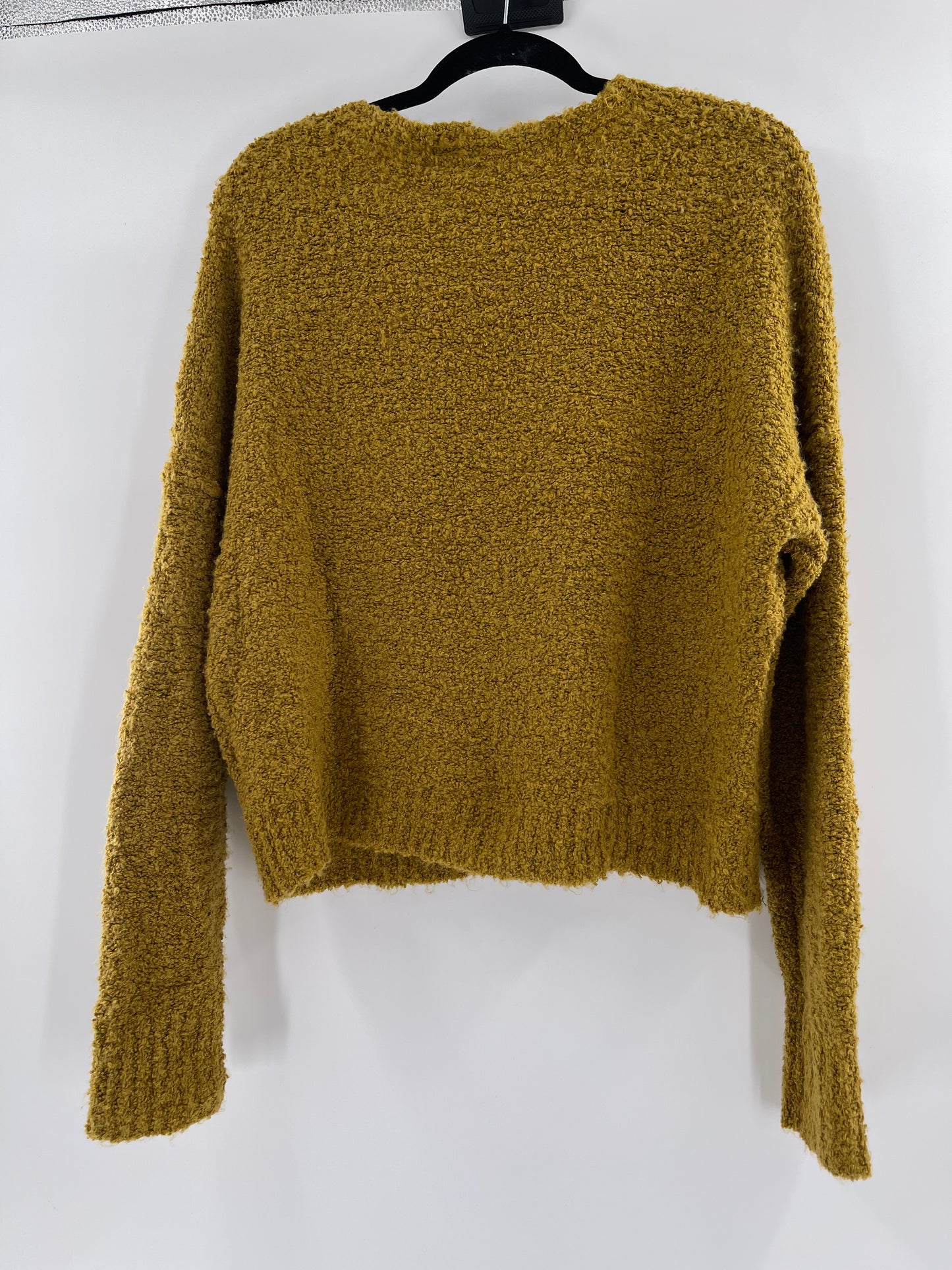 Free People Mustard Yellow Sweater (S)