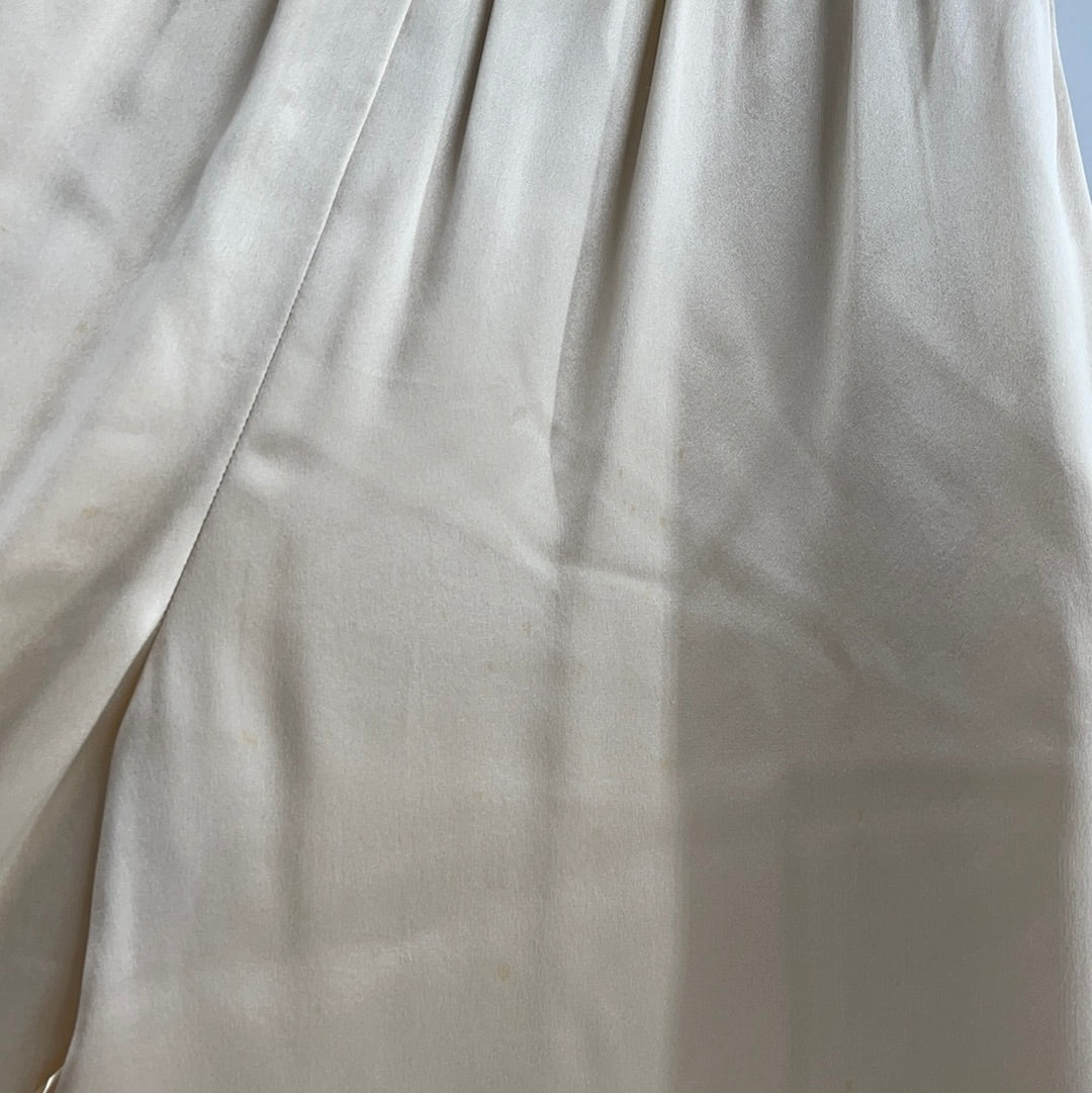 SAKS FIFTH AVE 100% silk champagne bottoms