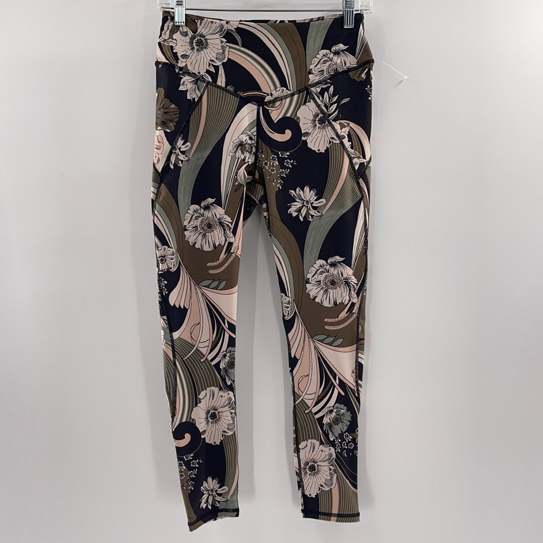 Free People Movement Floral Leggings