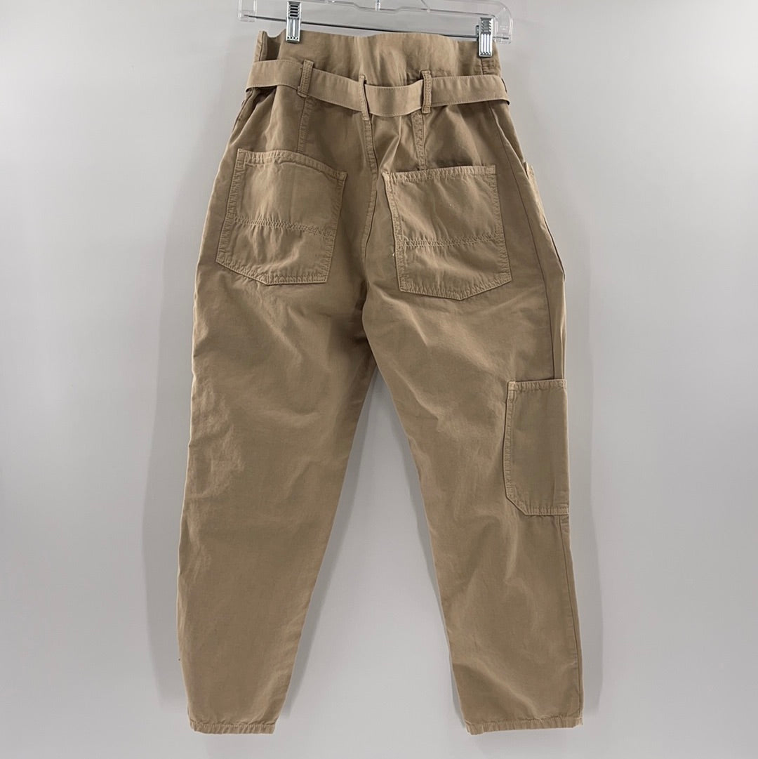 Free People khaki Cargos (Sz 0)