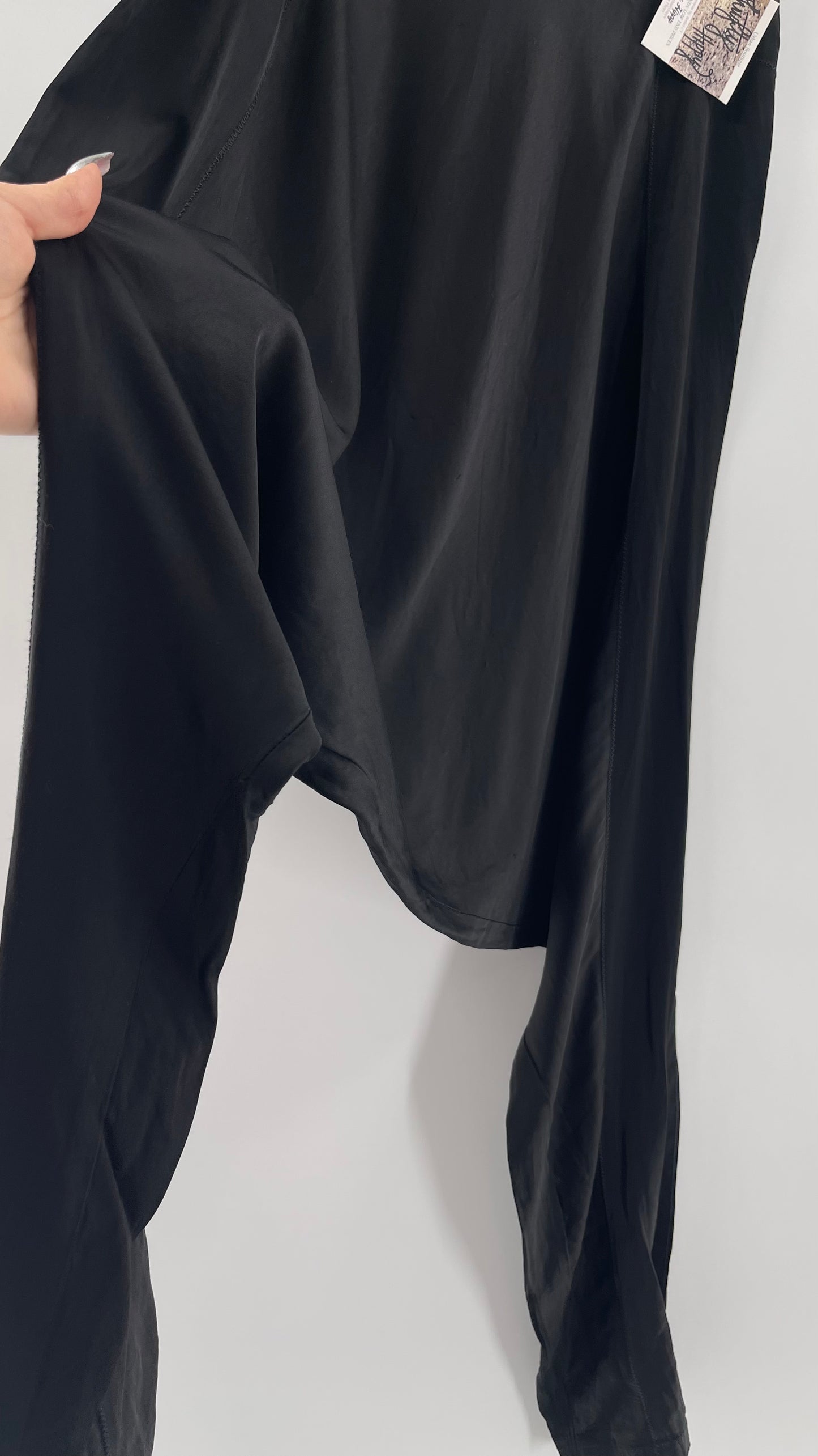 Costume National Silky Haram Pants Jet Blue (44)