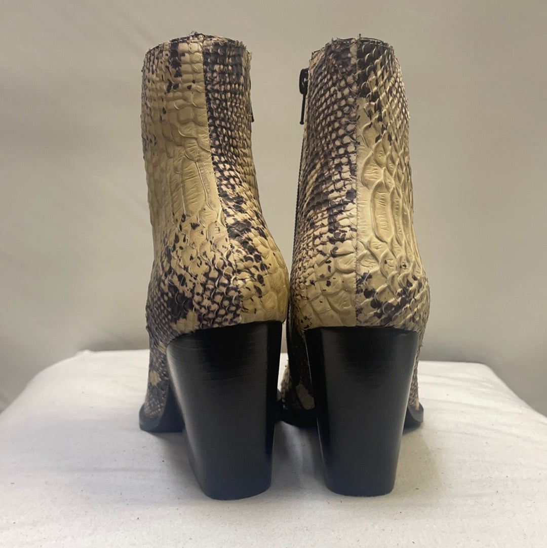 Jeffrey Campbell Snake Skin patterned Boots