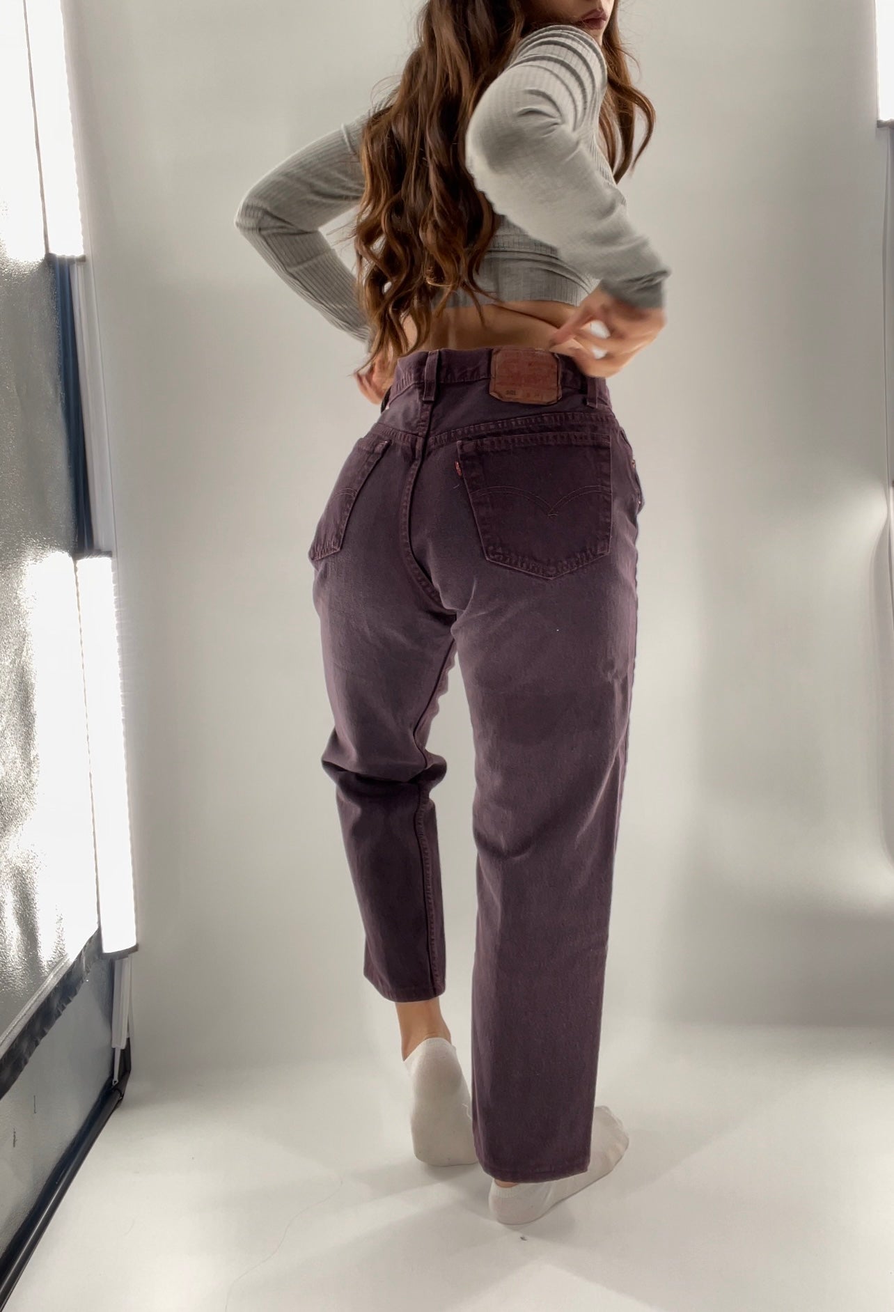 Plum Levi 501 Jeans (Size 34 X 30)