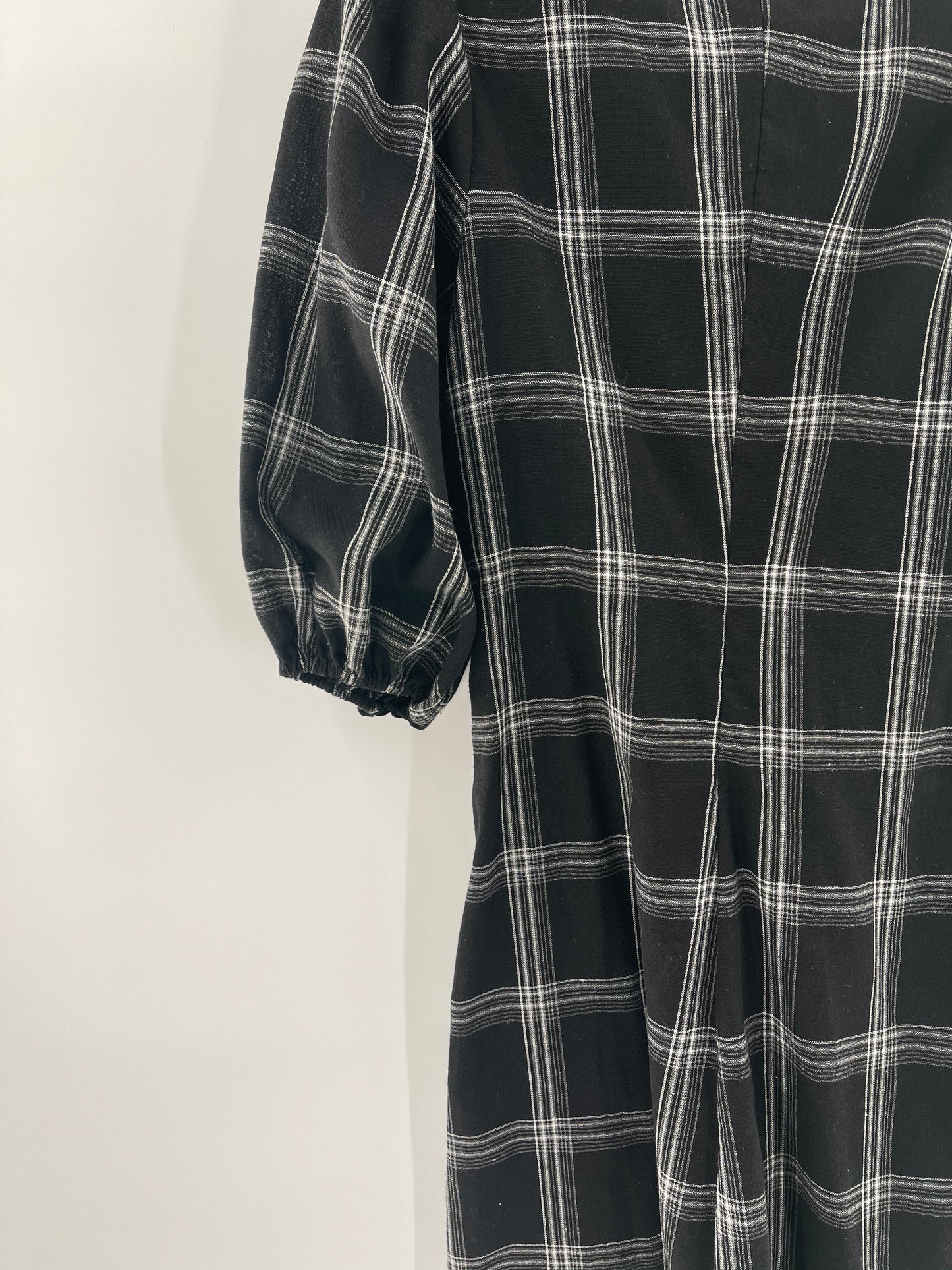 Free People Black Plaid Dress (0)