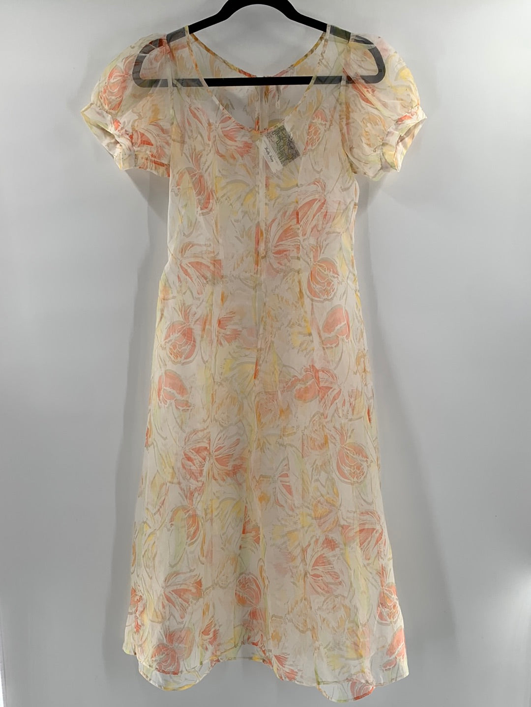 Urban Outfitters Voile Patterned Midi (S)