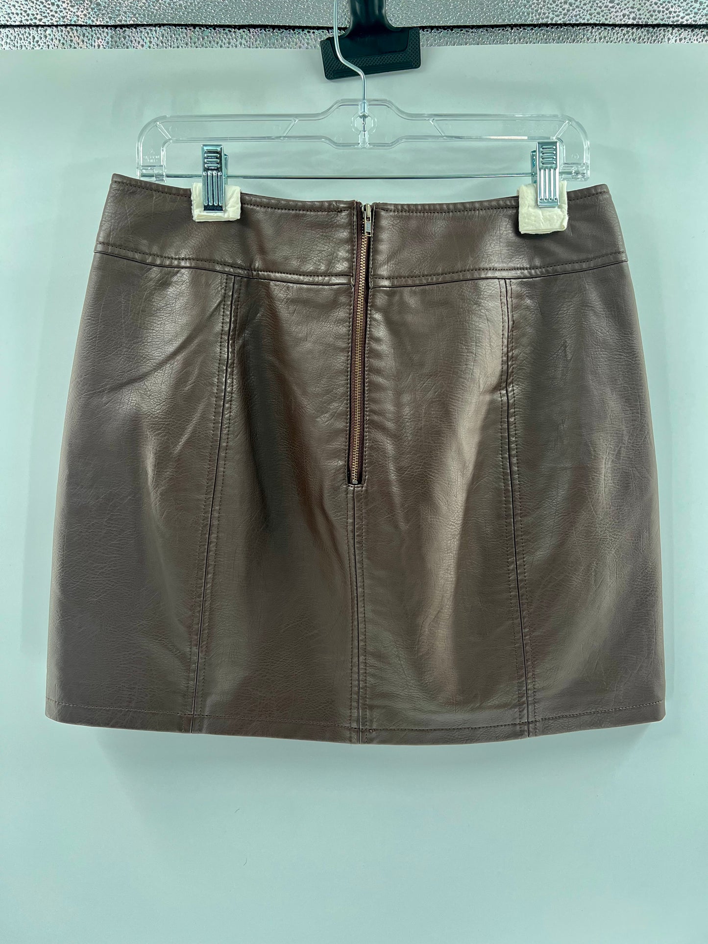 Free People Vegan Suede Mini Skirt (Size 12)
