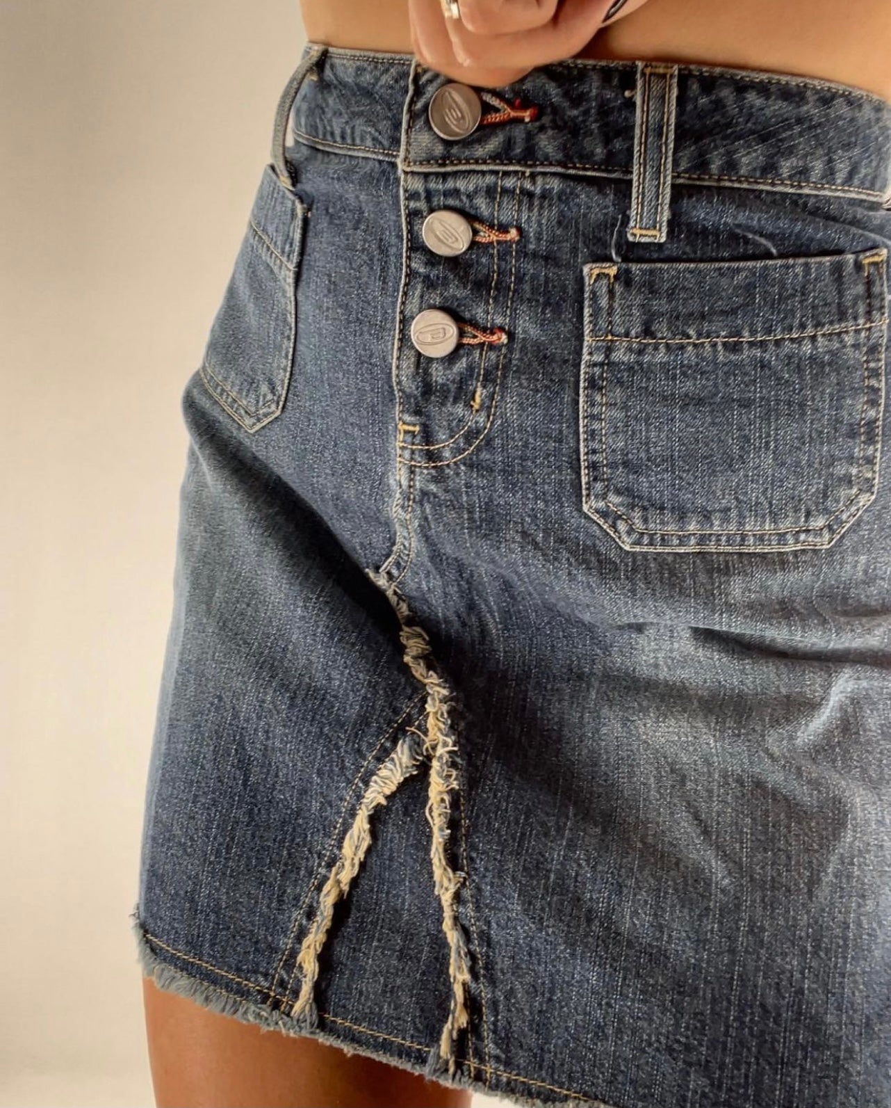 Vintage Bongo Denim Skirt