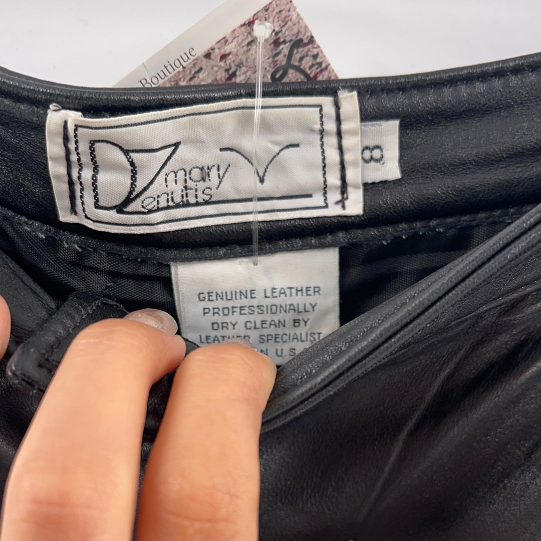 Vintage Mary Dzenutis Leather Trouser