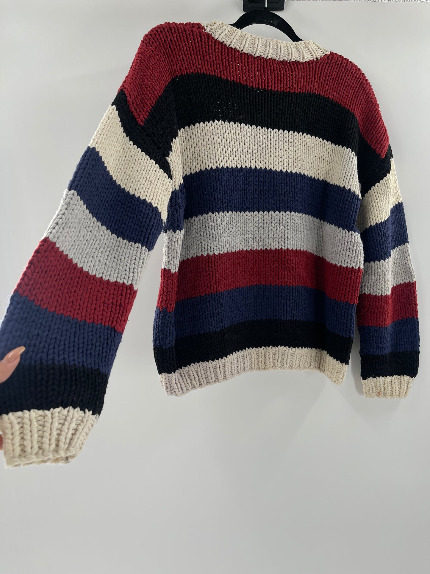 CALLAHAN knitwear Striped Sweater (S)