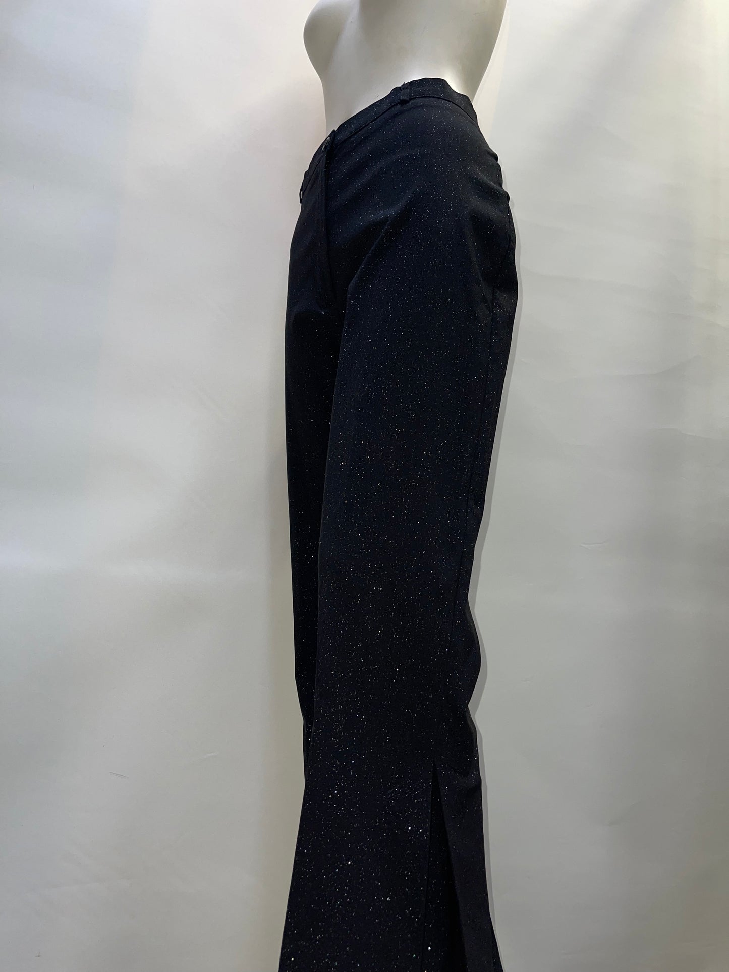 CLOCKHOUSE Vintage Button Up Sparkle Pants (Sz 28)