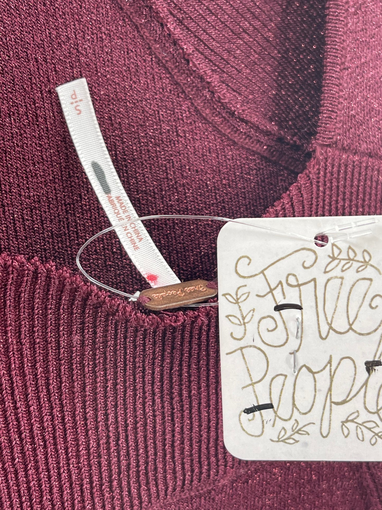 Free People Plum Dress (S)