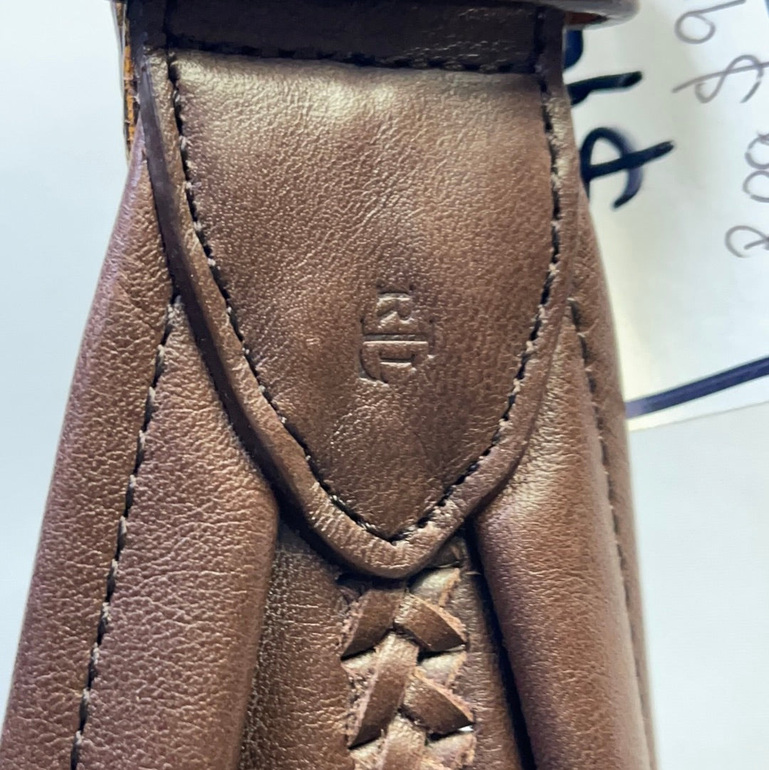 Ralph Lauren 100% Leather Hoop Waist Belt