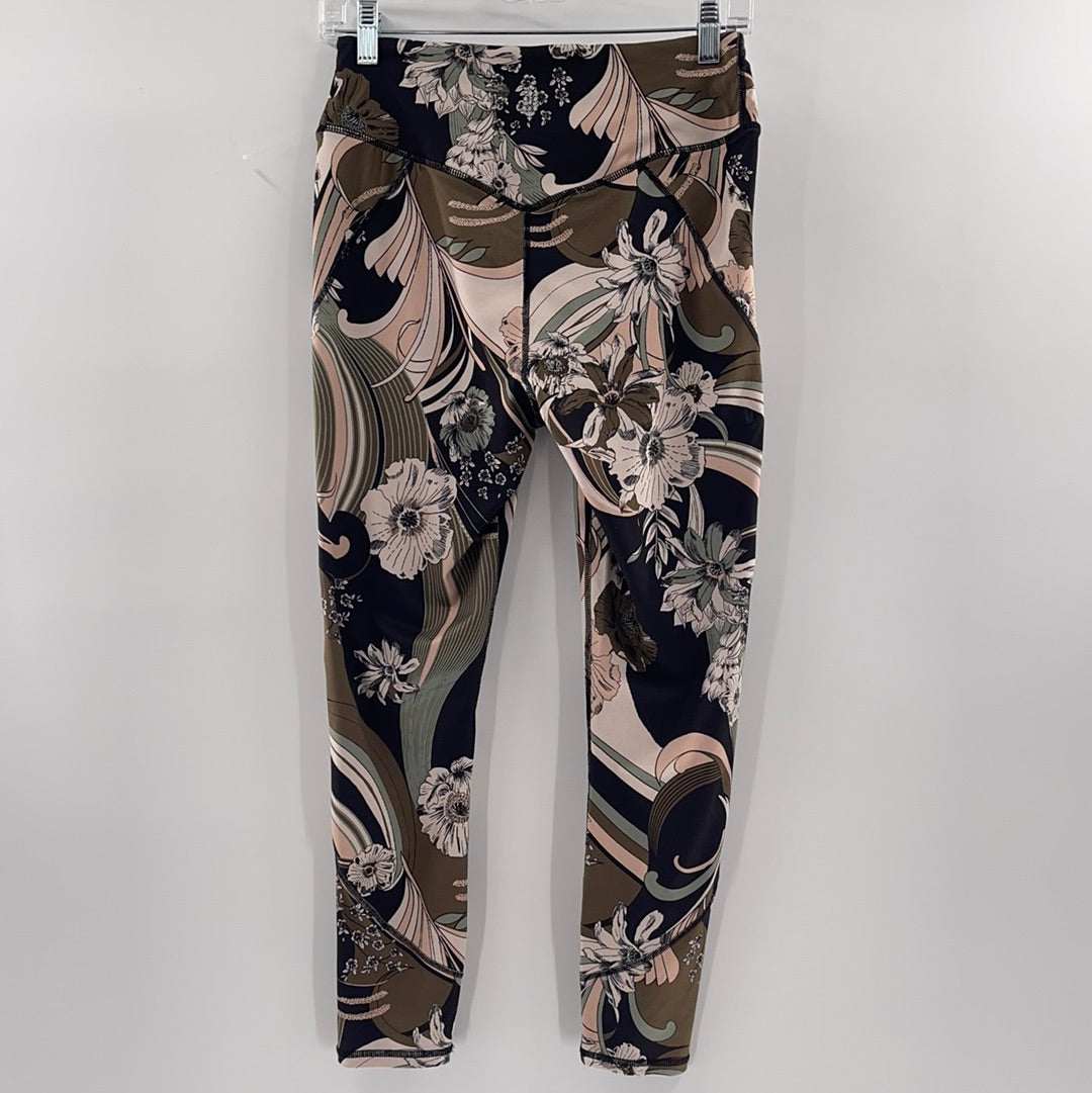 Free People Movement Floral Leggings