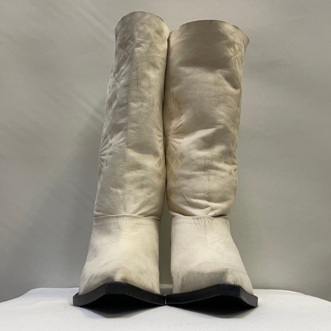 Free People White Boots