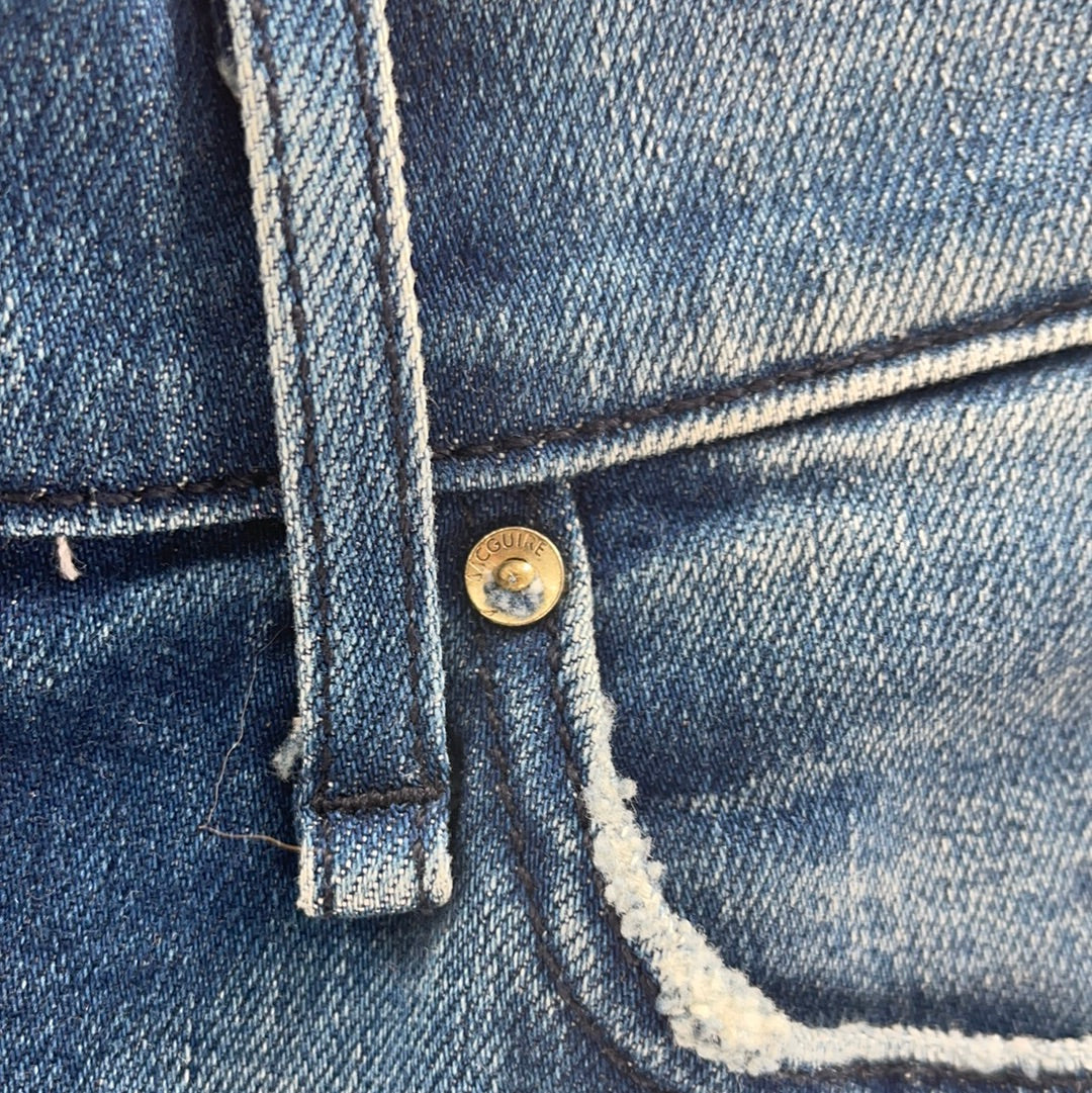 Anthropologie McGuire Medium Wash Skinnies (Sz 26)