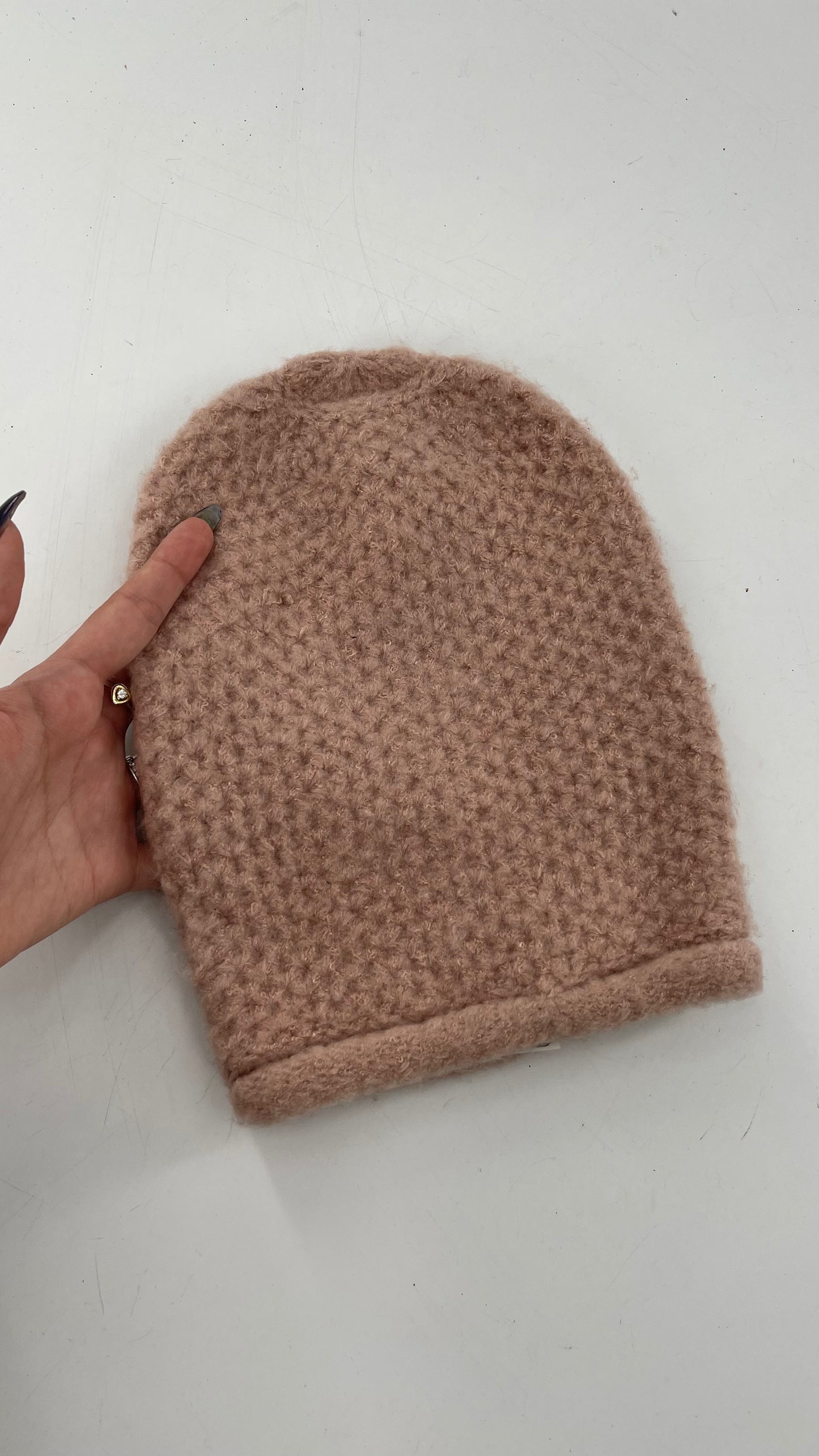 Free People Blush Knit Beanie