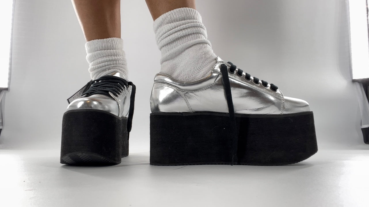 Rocket Dog Silver Platform Sneaker (8)