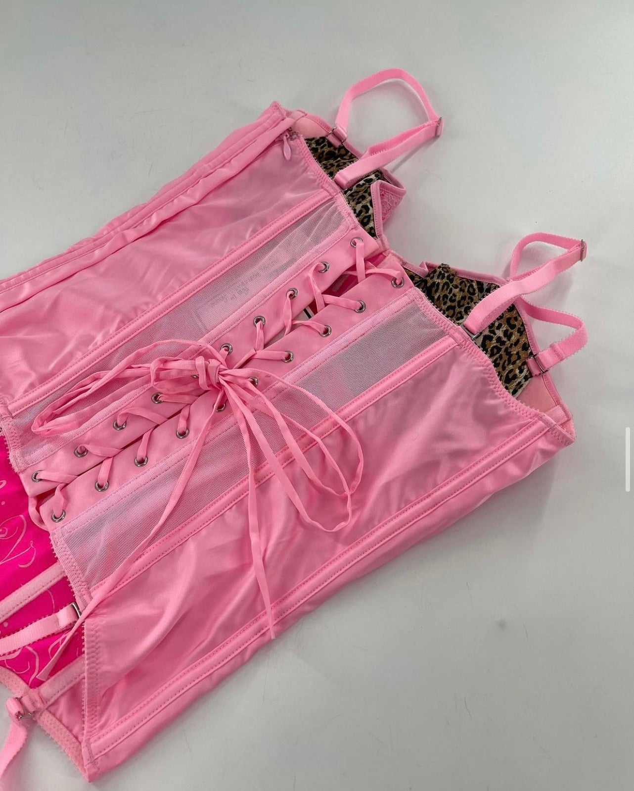Vintage Victoria’s Secret Pink Corset(36C)