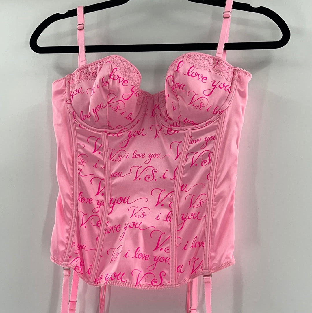 Vintage Victoria’s Secret Pink Corset(36C)
