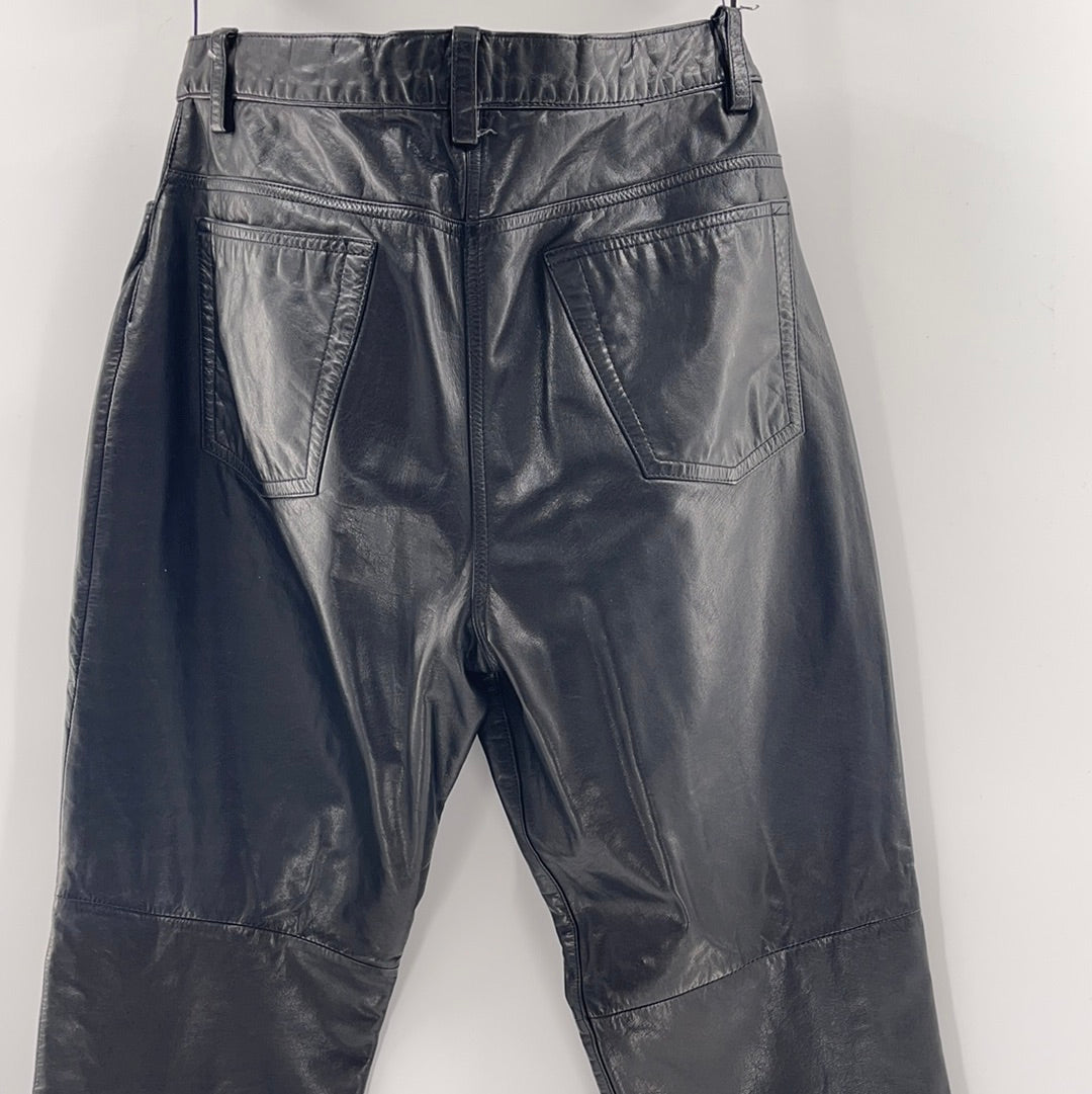 Vintage Anne Taylor Leather Pants (Sz 6)