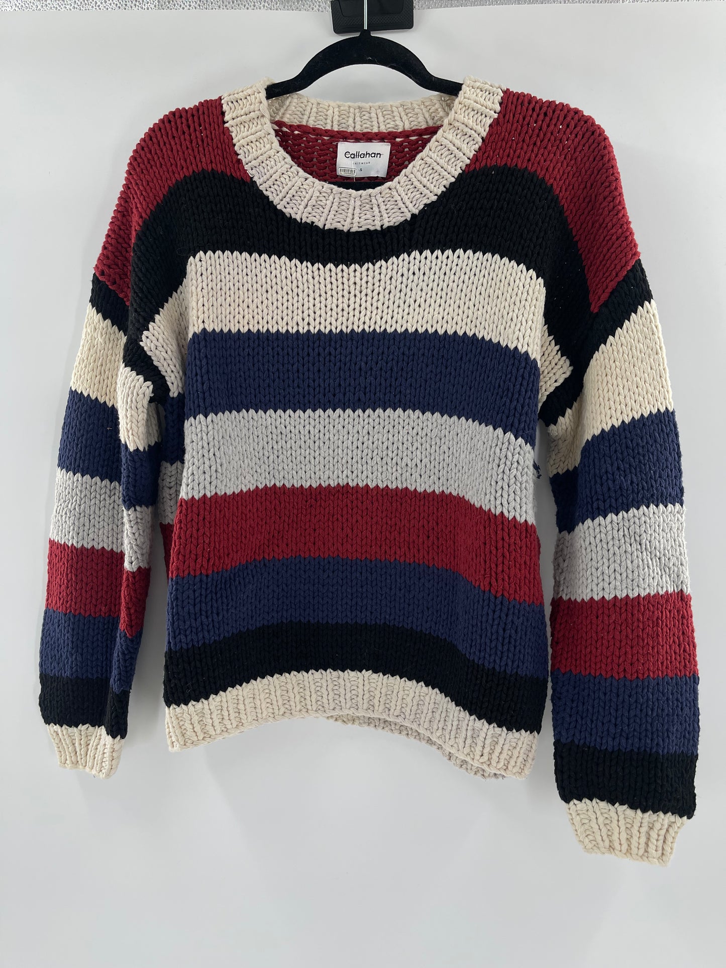 CALLAHAN knitwear Striped Sweater (S)