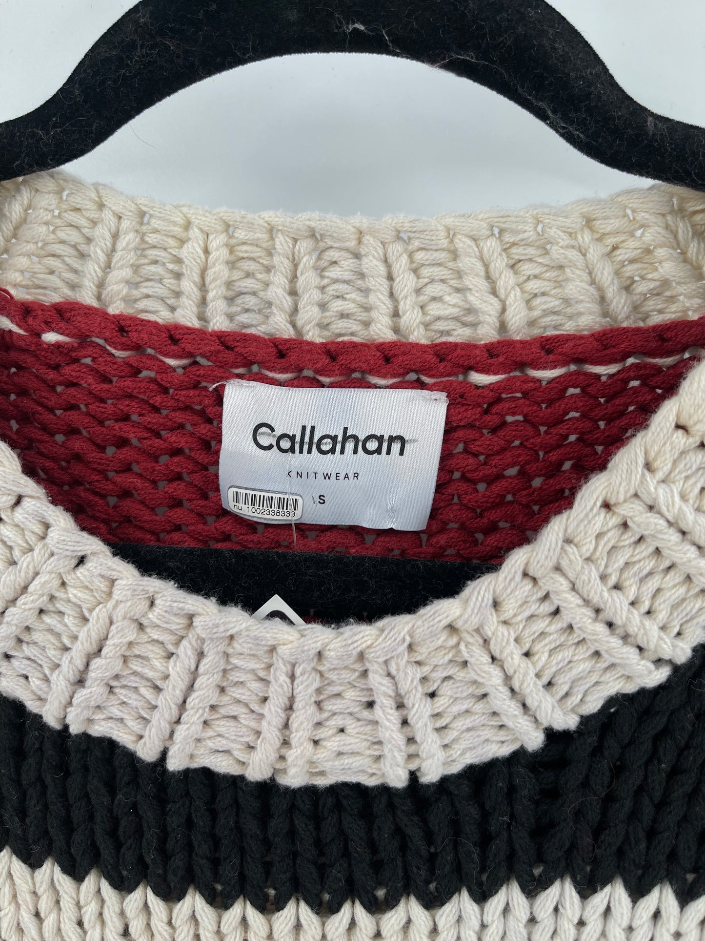 CALLAHAN knitwear Striped Sweater (S)