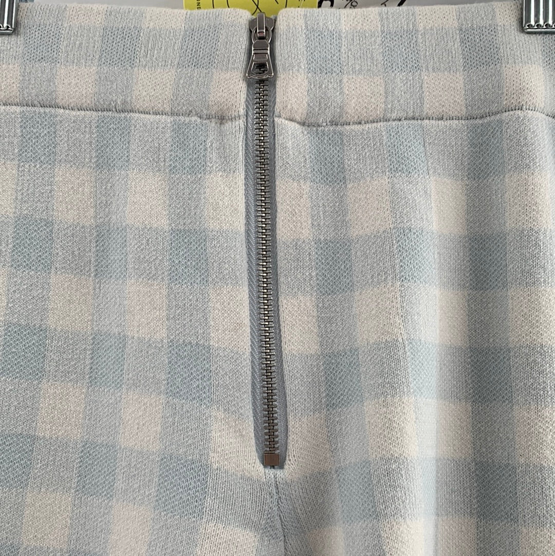 Urban Outfitters Knit Plaid Pants (Size L)