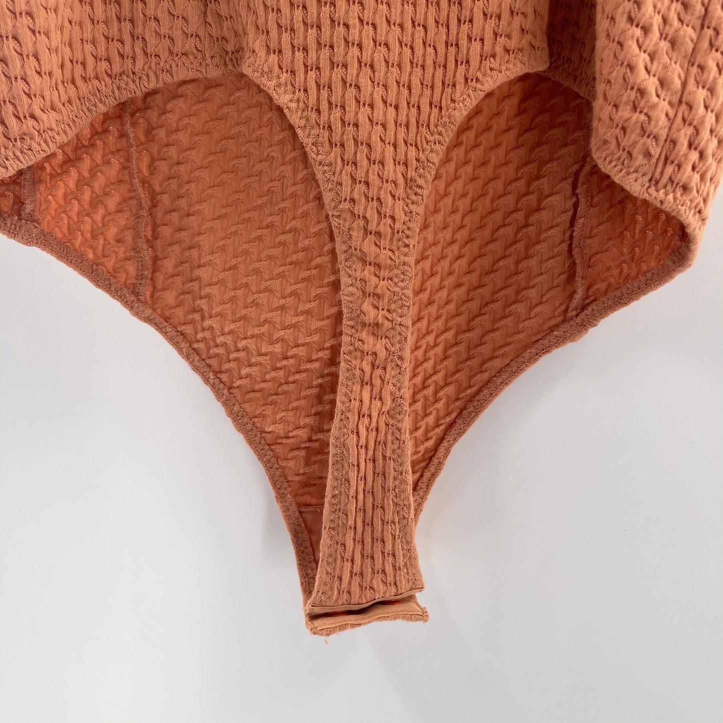 Intimately Free People Salmon Knit Bodysuit (L)
