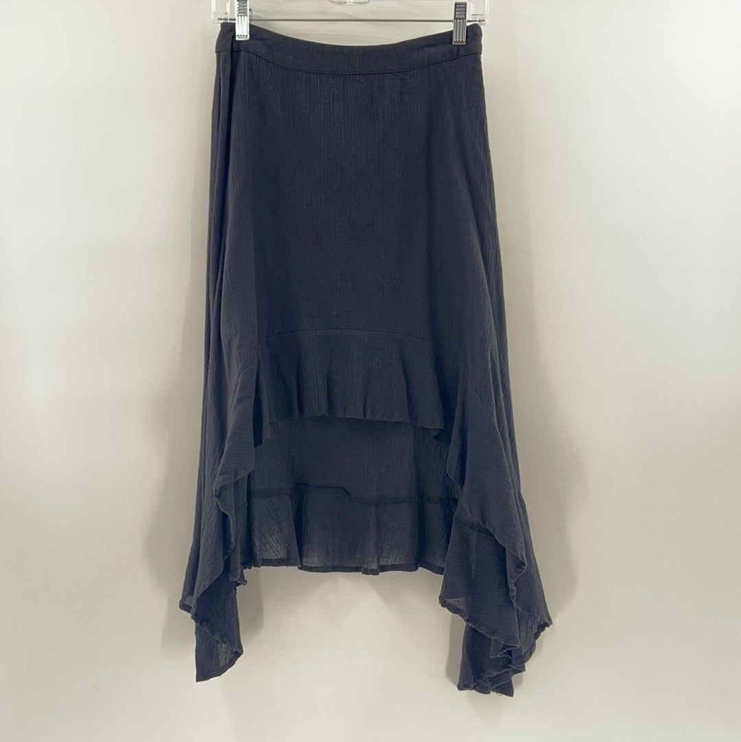 Free People 🖤 Kas NY Black Skirt (Size XS)
