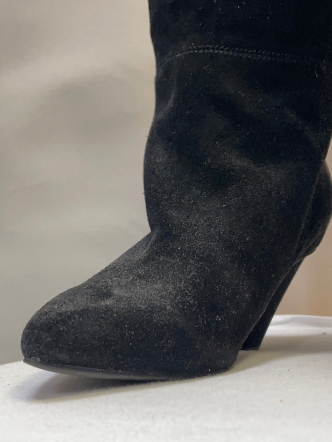 Jeffrey Campbell Black Suede Boots
