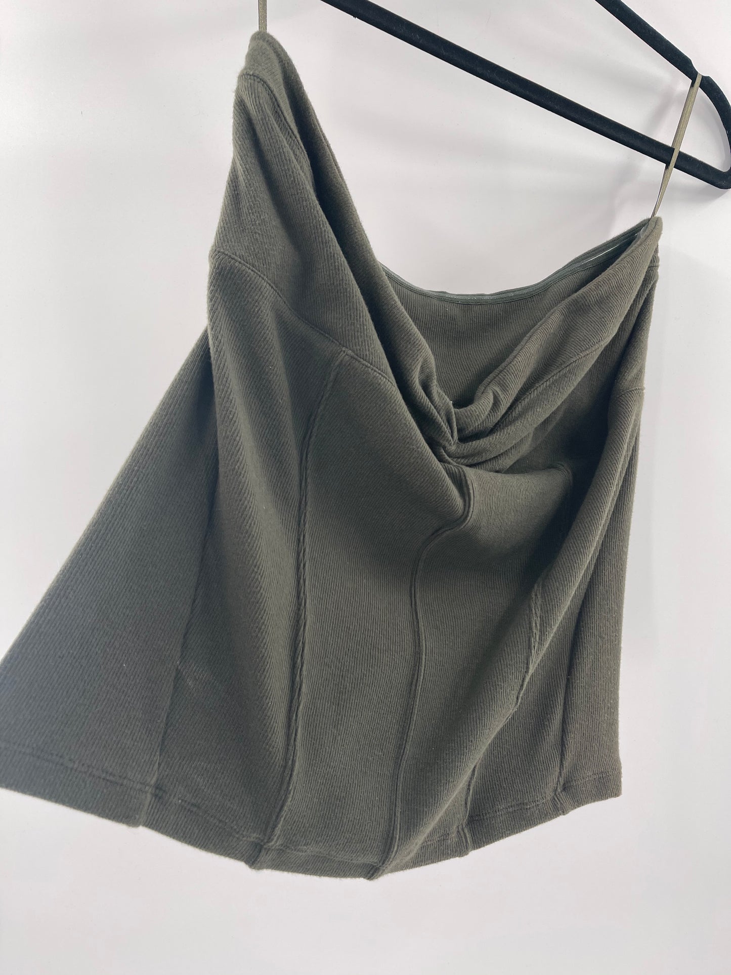 Intimately Free People Army Green Knit Tube Top (L)